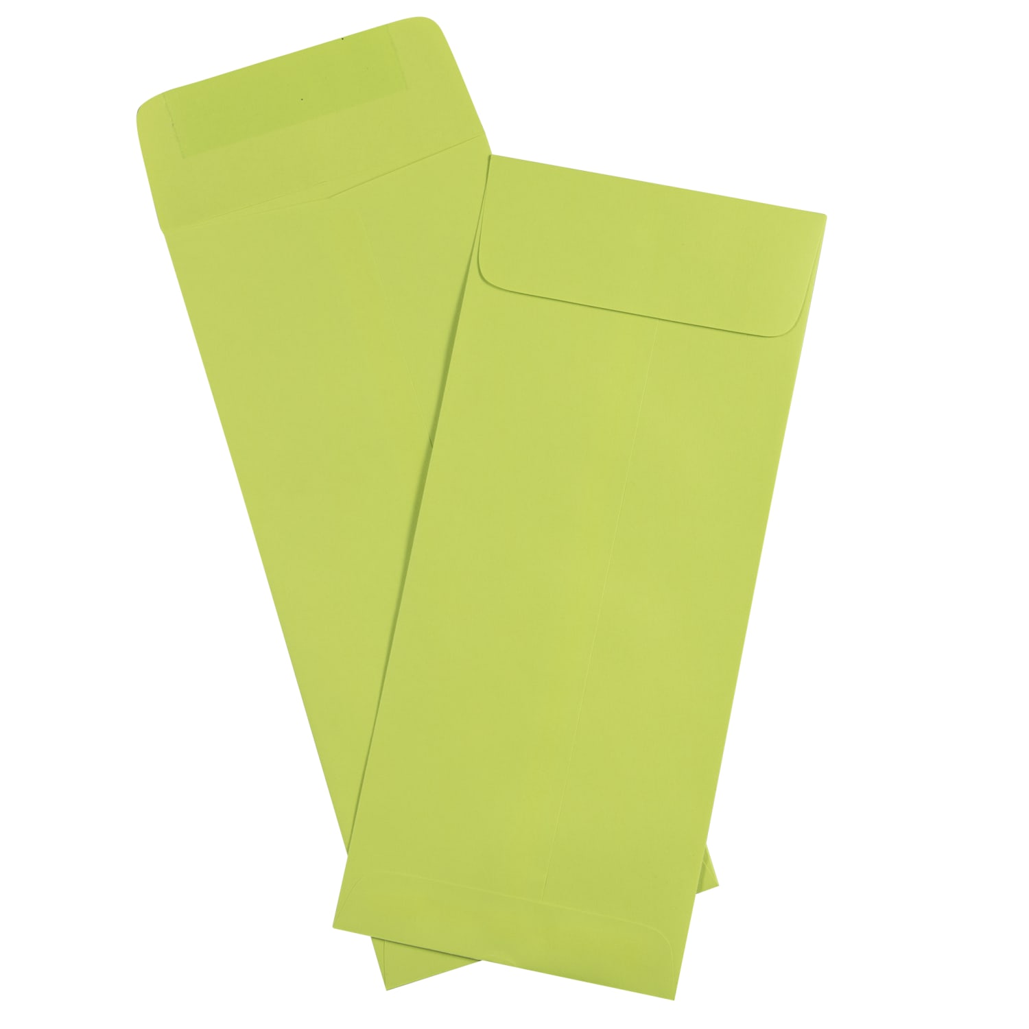 JAM PAPER #14 Policy Business Colored Envelopes, 5 x 11 1/2, Ultra Lime Green, 25/Pack - Image 6