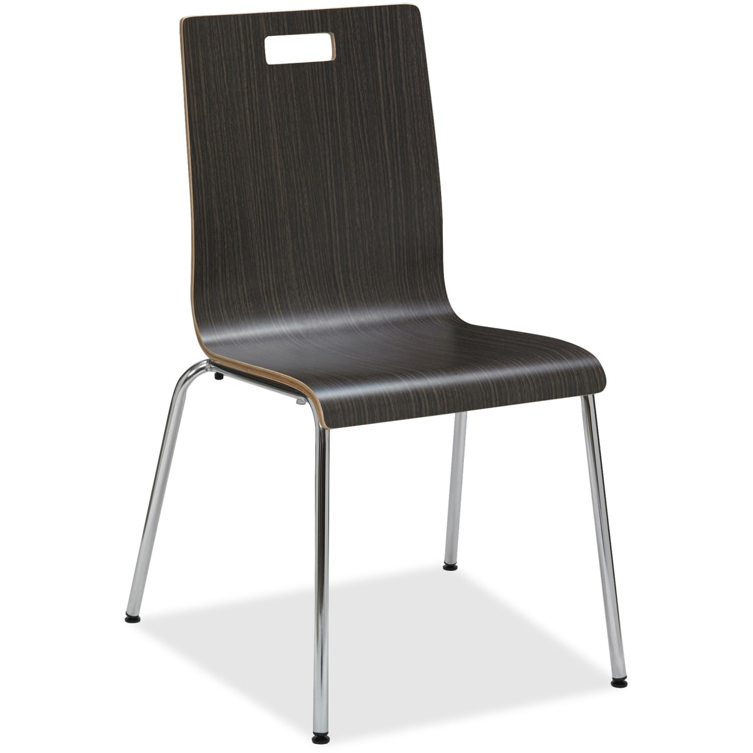 Lorell Bentwood Cafe Chair 34inH Espresso Set Of 2 PopularChairscom
