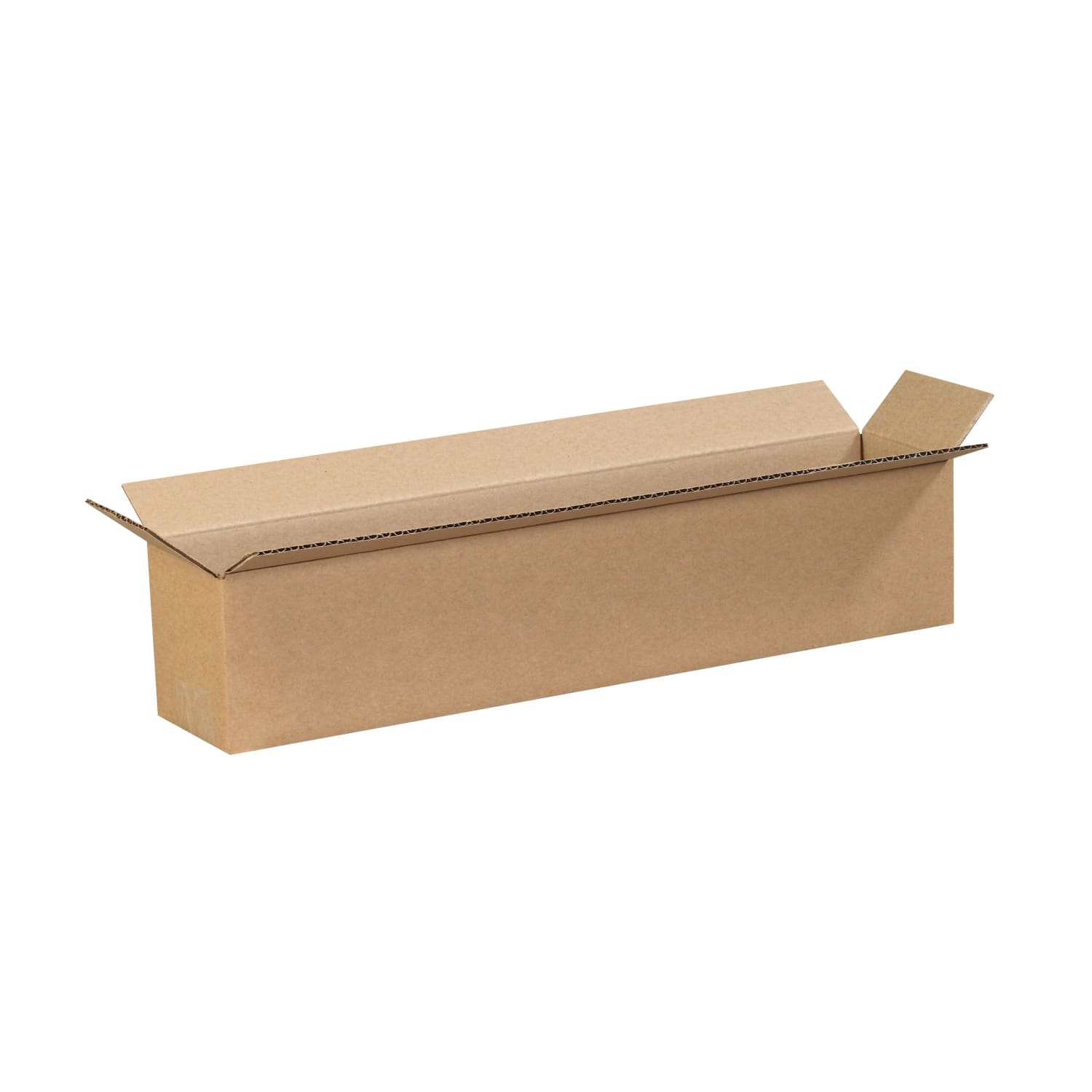 Partners Brand Long Corrugated Boxes, 20in x 4in x 4in, Kraft, Bundle of 25 - Image 3