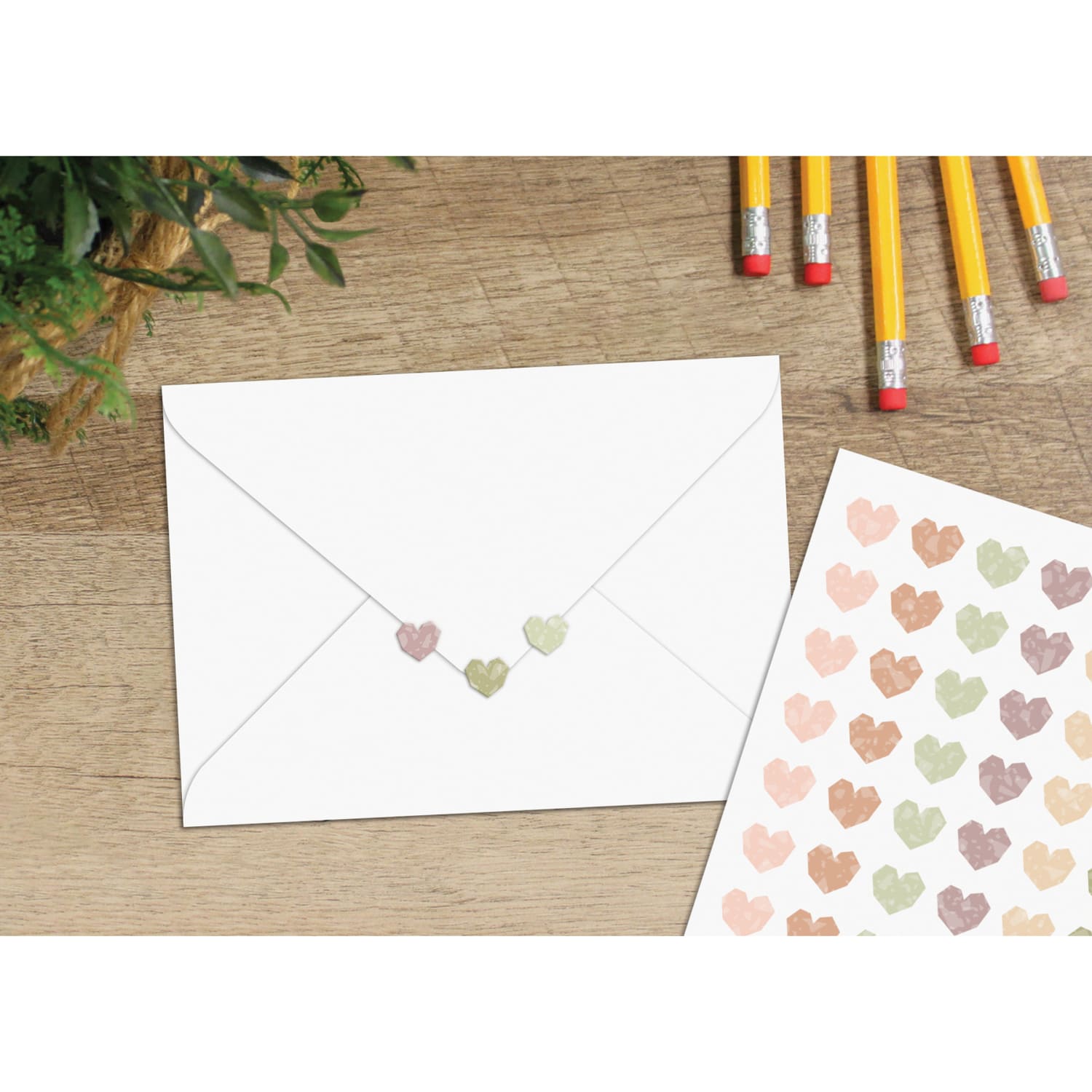 Teacher Created Resources Mini Stickers, 1/2in, Terrazzo Tones Hearts, 378 Stickers Per Pack, Bundle Of 12 Packs - Image 4