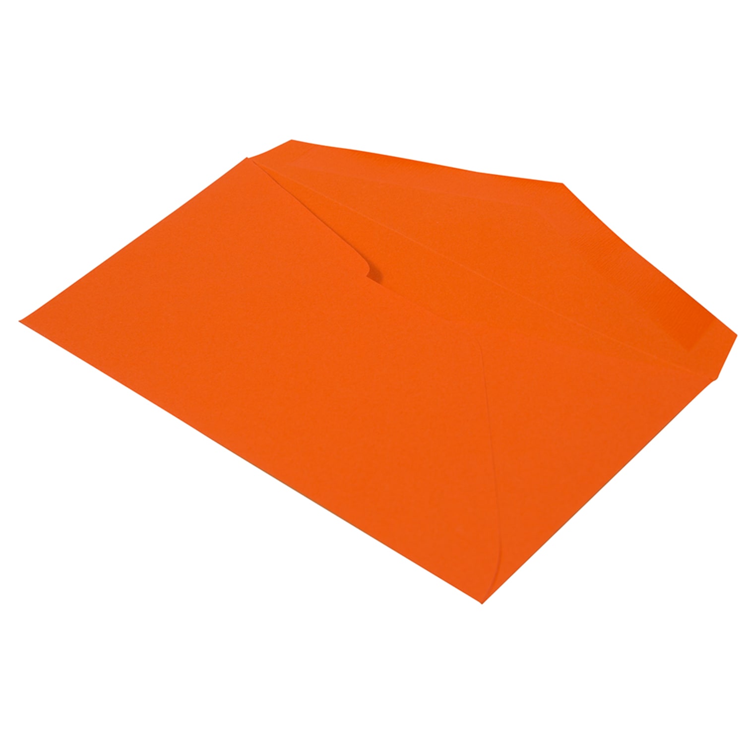 JAM Paper Booklet Envelopes, #7 3/4 Monarch, Gummed Seal, 30% Recycled, Orange, Pack Of 25 - Image 4