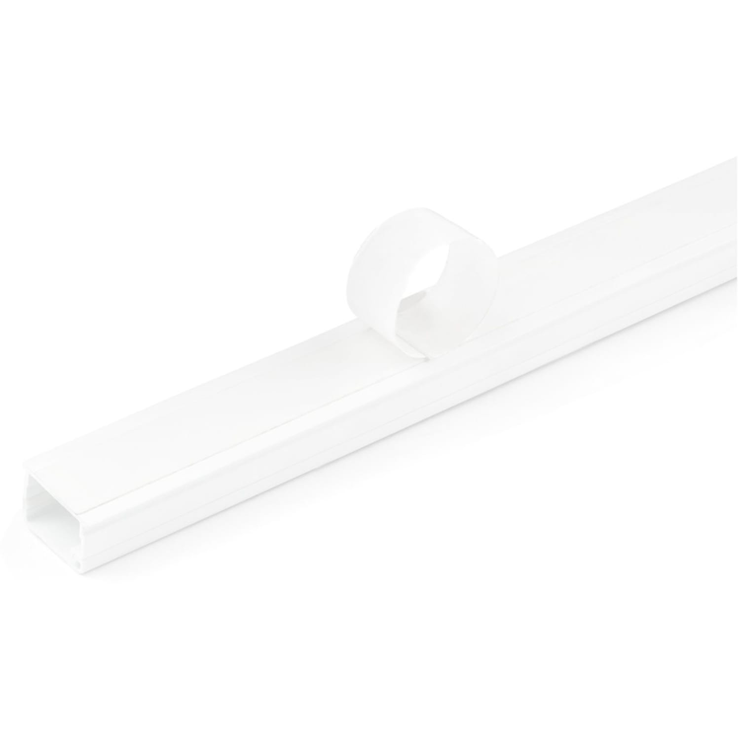 StarTech.com Cable Management Raceway w/Adhesive Tape 78in - Network Cable Hider Kit - Solid Wire Duct System - Power Cord Concealer - Image 3