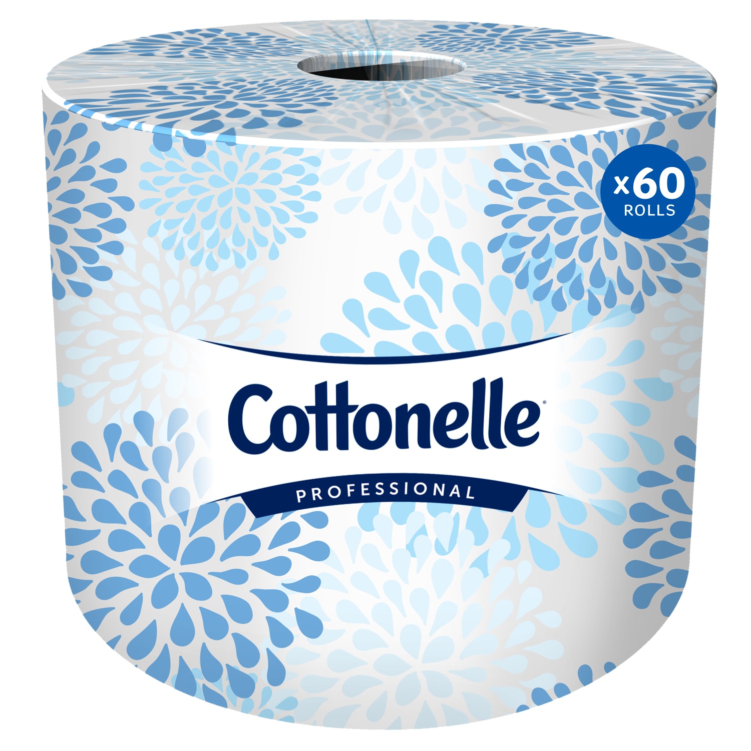 Cottonelle Professional Bulk Toilet Paper for Business (17713), Standard Toilet Paper Rolls, 2-PLY, White, 60 Rolls / Case, 451 Sheets / Roll - Image 4