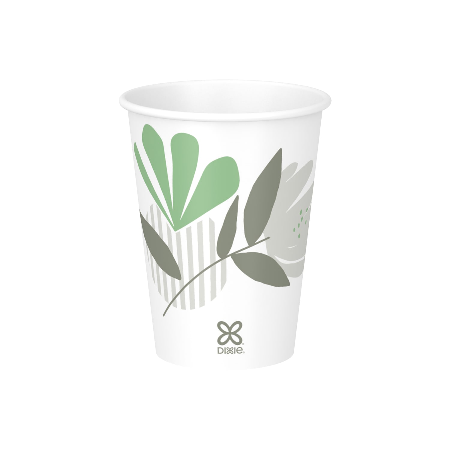 Dixie Paper Hot Cups, 12 Oz, Pathways, Sleeve Of 50 Cups - Image 3