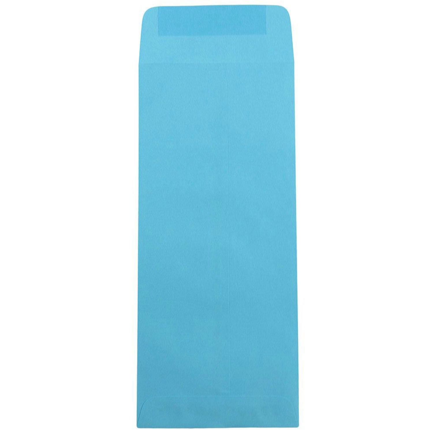 JAM PAPER #12 Policy Business Colored Envelopes, 4 3/4 x 11, Blue, Pack Of 25 - Image 3