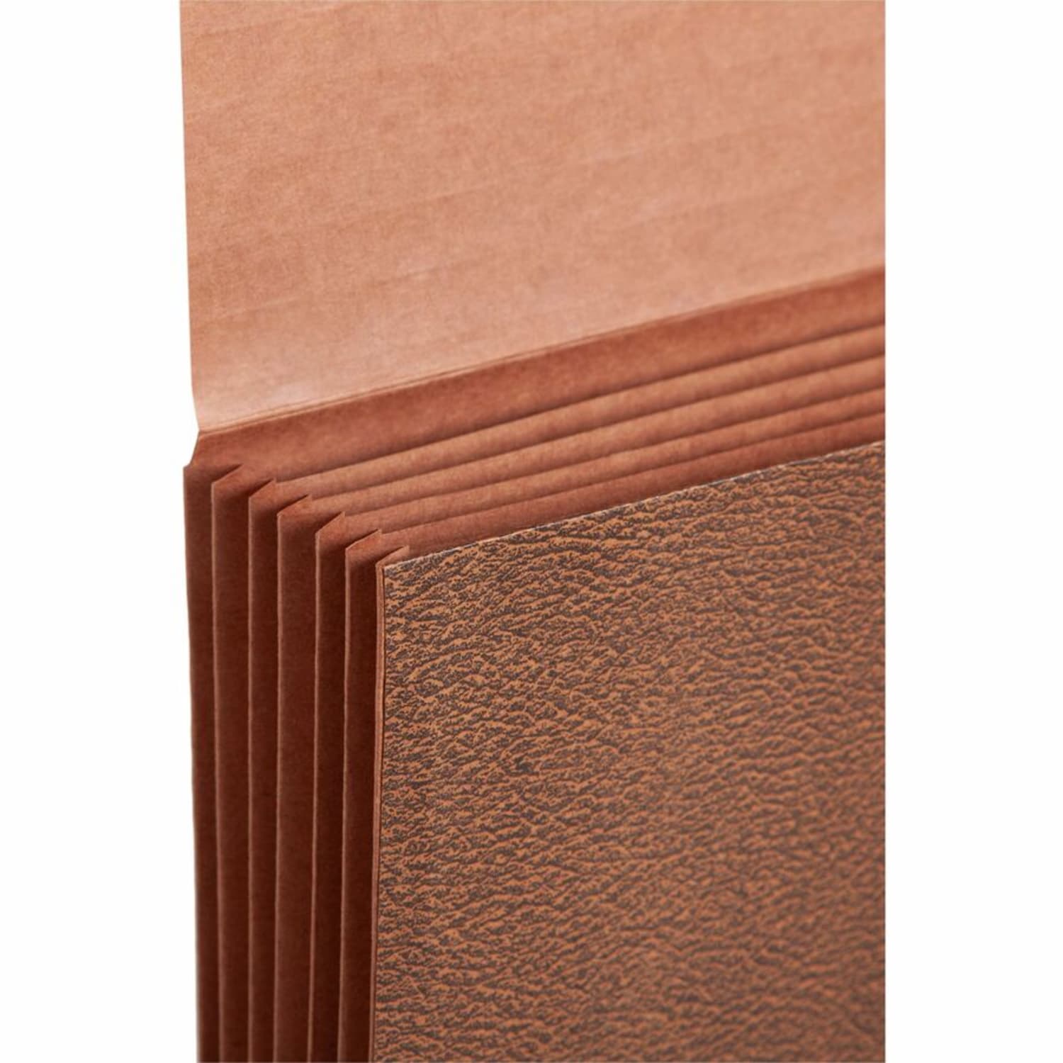 Smead Leather-Like Partition Wallets, 5 1/4in Expansion, Legal Size, Redrope, Box Of 10 Wallets - Image 5