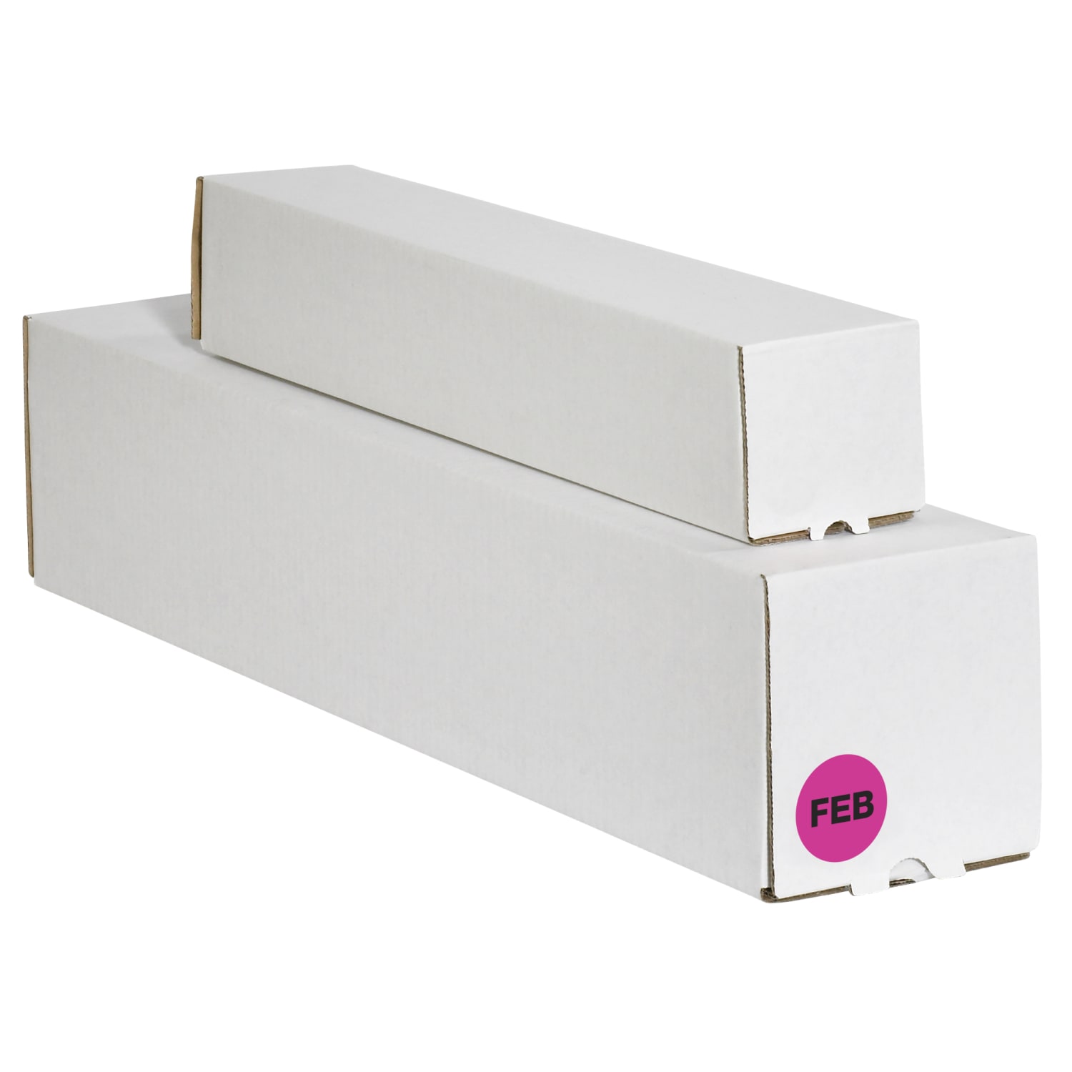 Tape Logic Pink - "FEB" Months of the Year Labels 1in, DL6724, Roll of 500 - Image 3