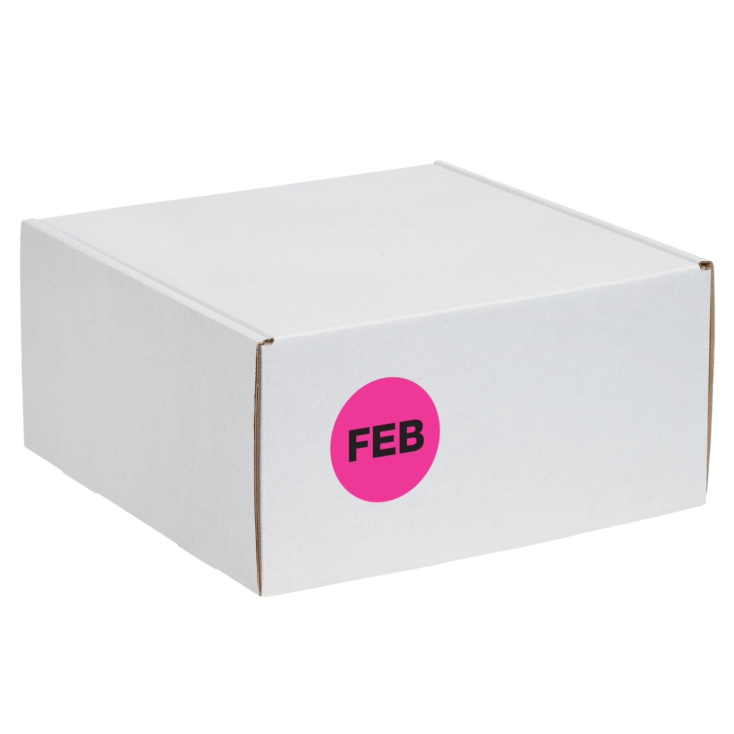 Tape Logic Pink - "FEB" Months of the Year Labels 1in, DL6724, Roll of 500 - Image 4
