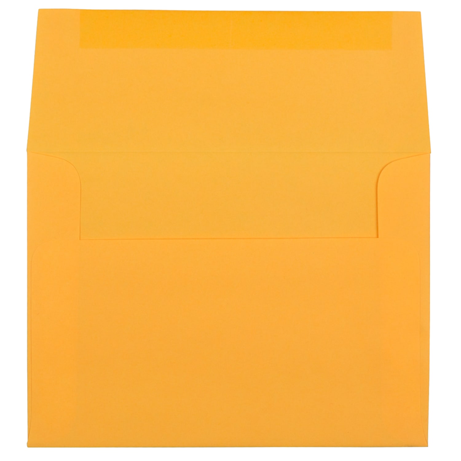 JAM Paper Envelopes, A6, Gummed Seal, Ultra Orange, Pack Of 25 - Image 3