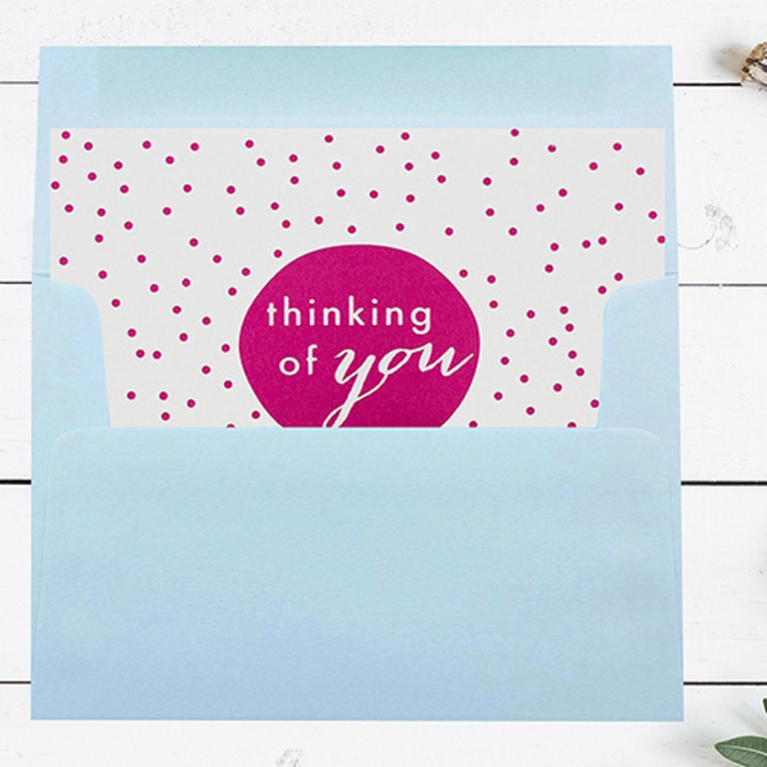 JAM Paper Booklet Invitation Envelopes, A7, Gummed Seal, Light Baby Blue, Pack Of 25 - Image 4