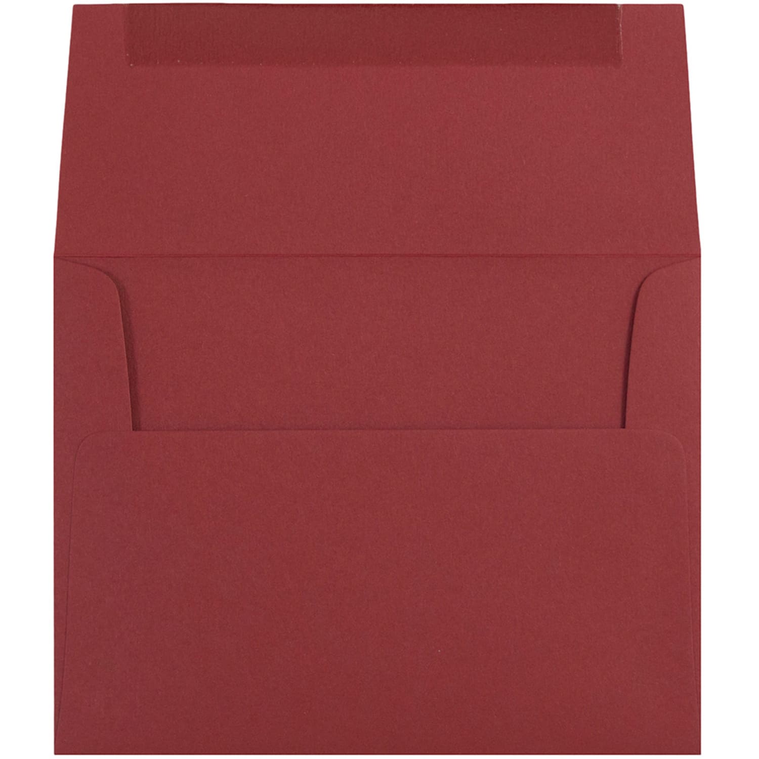 JAM Paper Booklet Invitation Envelopes, A2, Gummed Seal, Dark Red, Pack Of 25 - Image 3