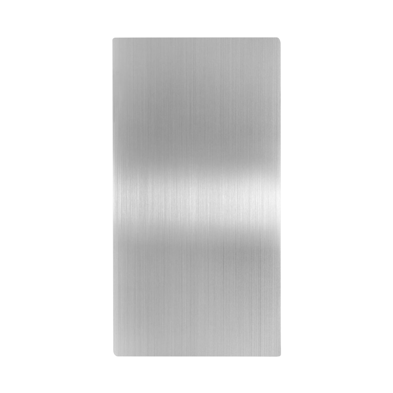 Alpine Electric Hand Dryer Wall Guard, 31-3/4in x 15-3/4in, Stainless Steel