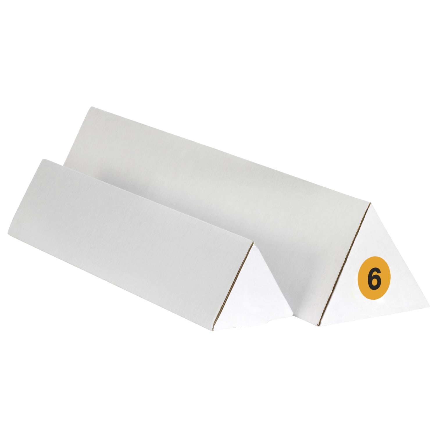 Tape Logic Fluorescent Orange - "6in Number Labels 1in, DL6756, Roll of 500 - Image 3