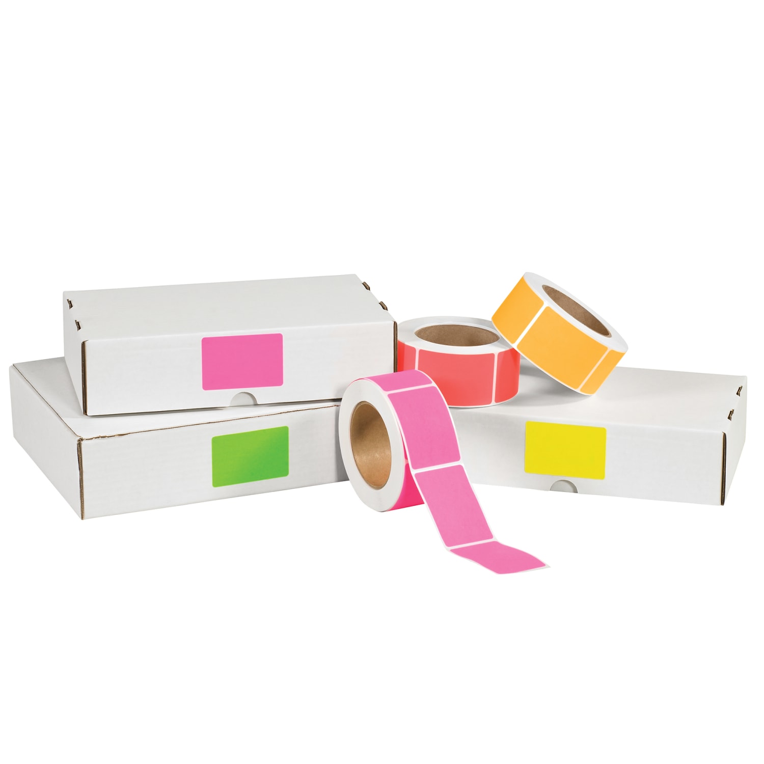 Tape Logic Fluorescent Green - "1in Number Labels 2in, DL6769, Roll of 500 - Image 6