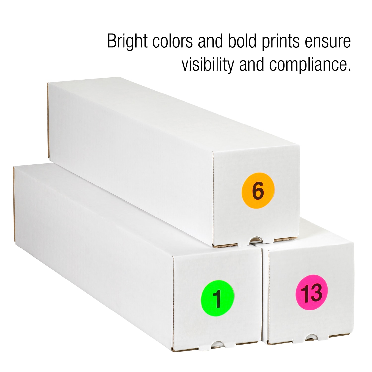 Tape Logic Black - " Number Labels 2in, DL6770, Roll of 500 - Image 5