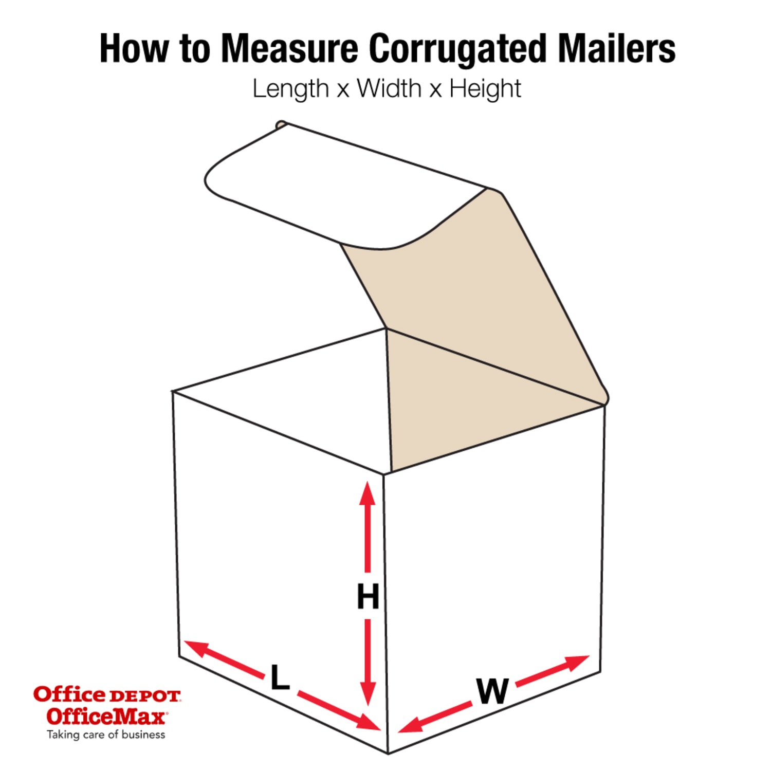Partners Brand Corrugated Mailers 6in x 5in x 5in, Pack of 50 - Image 3