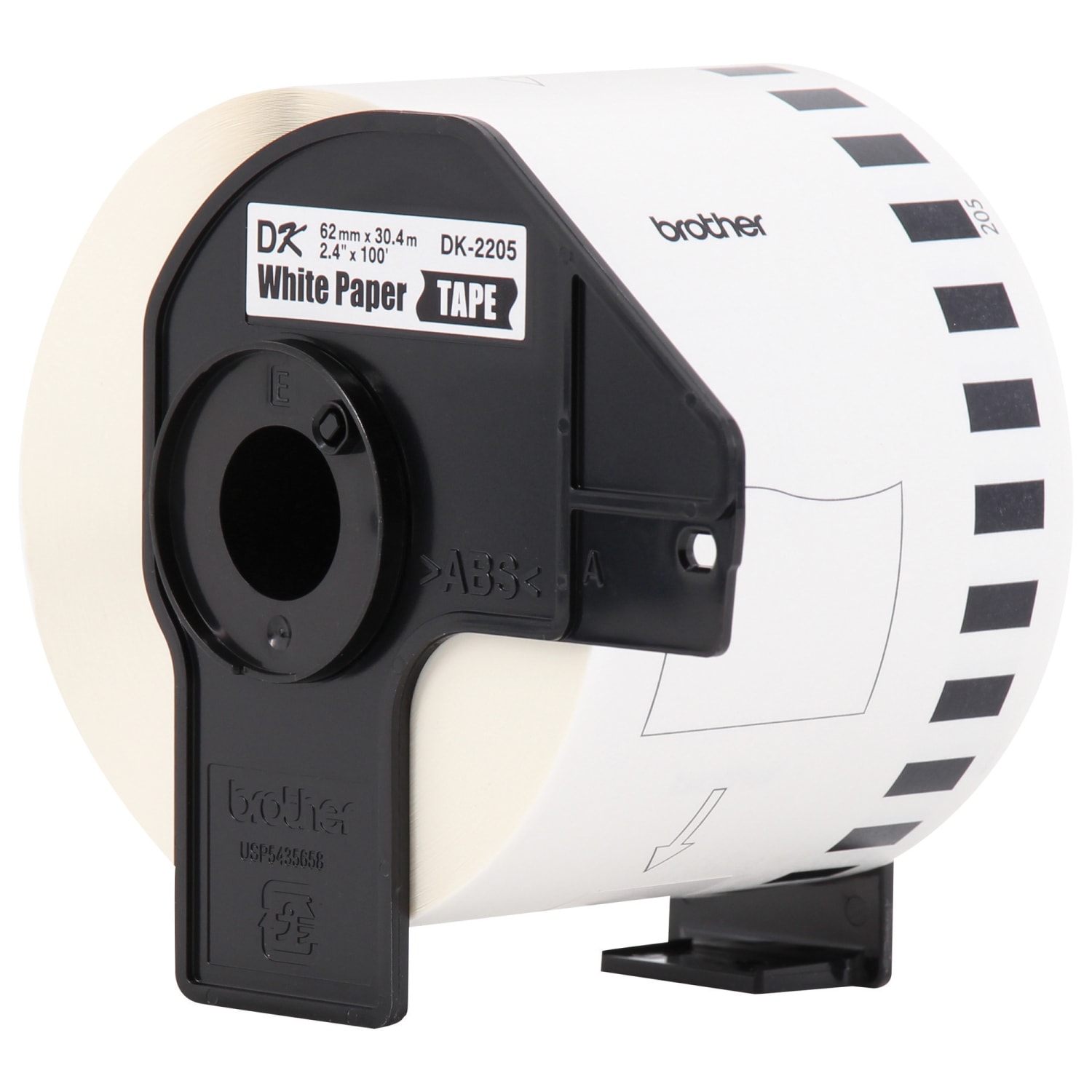 Brother Genuine DK-220524PK Continuous Paper Label Rolls, 2-7/16in x 100ft, Box Of 24 Rolls. 300 Labels per Roll - Image 5