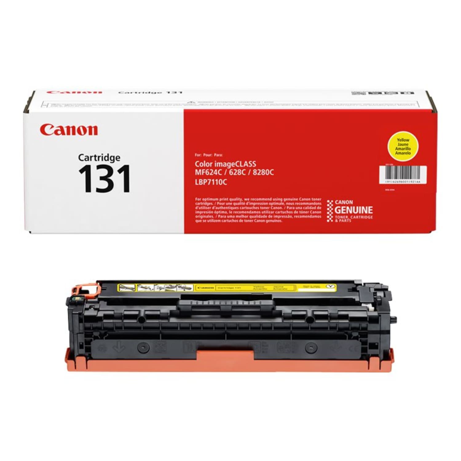 Canon 131 Yellow Toner Cartridge, 6269B001AA - Image 5