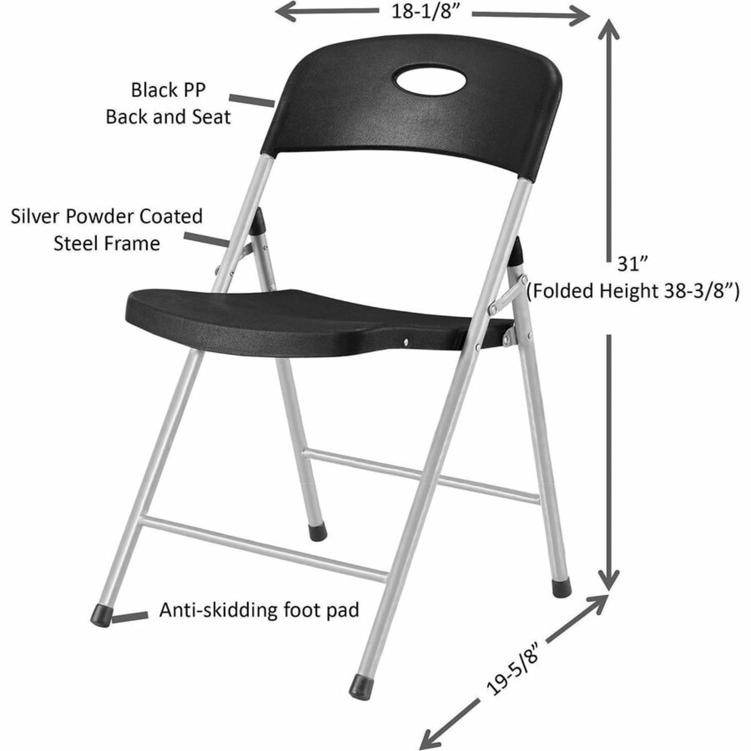 Lorell Translucent Folding Chairs Smoke Set Of 4 Chairs PopularChairscom Lorell Translucent Folding Chairs Smoke Set Of 4 Chairs PopularChairscom