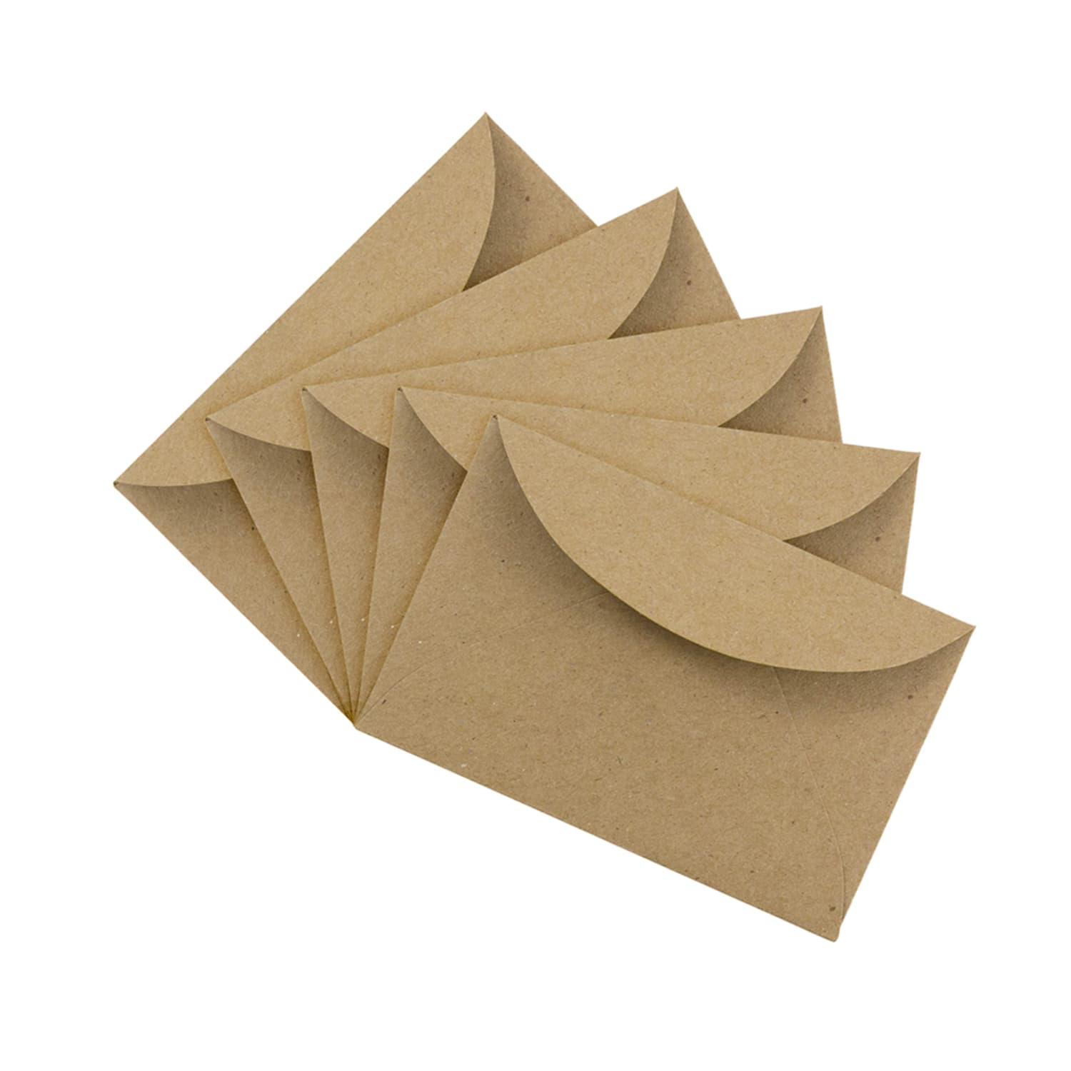 JAM PAPER 3Drug Premium Recycled Mini Envelopes, 2 5/16in x 3 5/8in, Brown Kraft Paper Bag, Pack Of 25 - Image 4