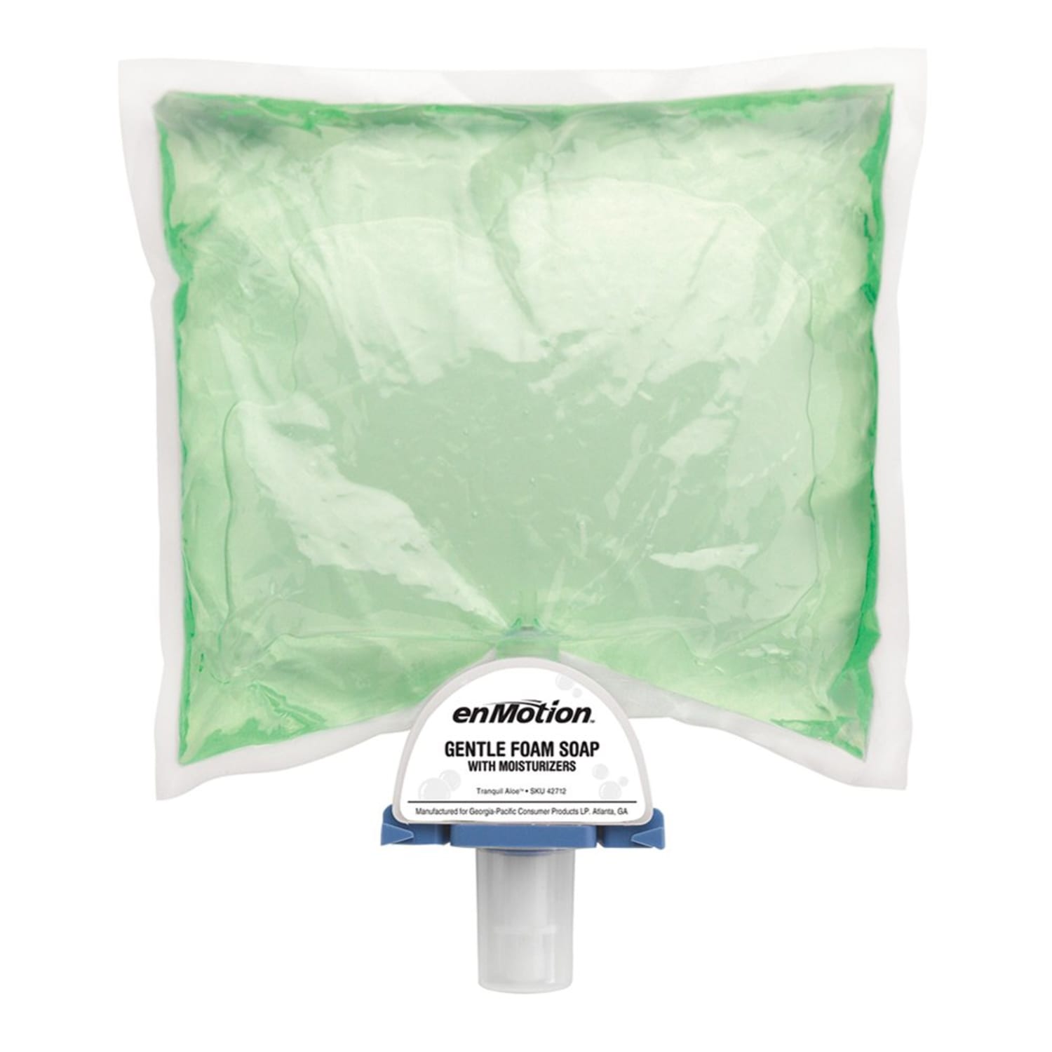ENMOTION MOISTURIZING GENTLE FOAM SOAP DISPENSER REFILLS BY GP PRO (GEORGIA-PACIFIC), TRANQUIL ALOE, 2 BAGS PER CASE - Image 3