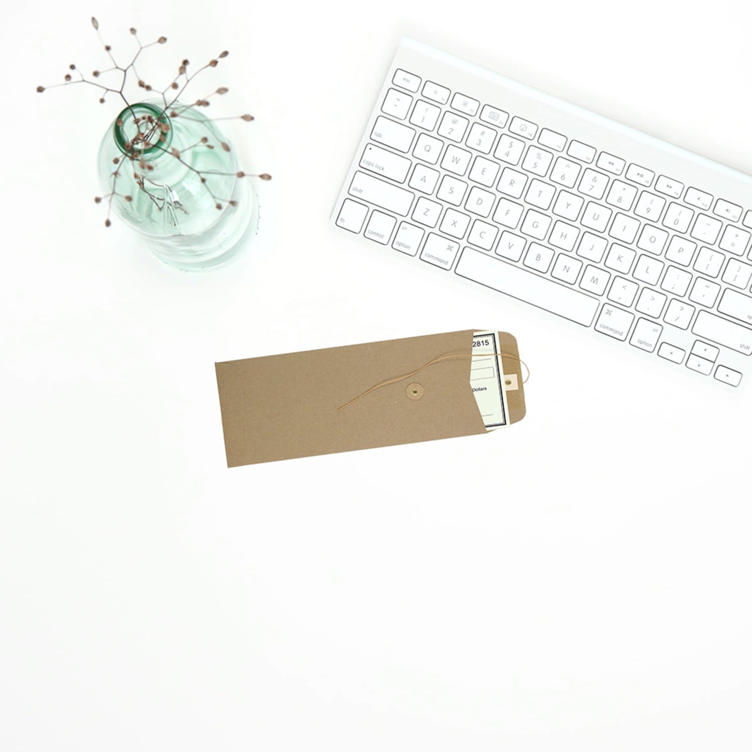 JAM Paper Policy #10 Envelopes, Button & String Closure, 100% Recycled, Brown, Pack Of 25 - Image 4