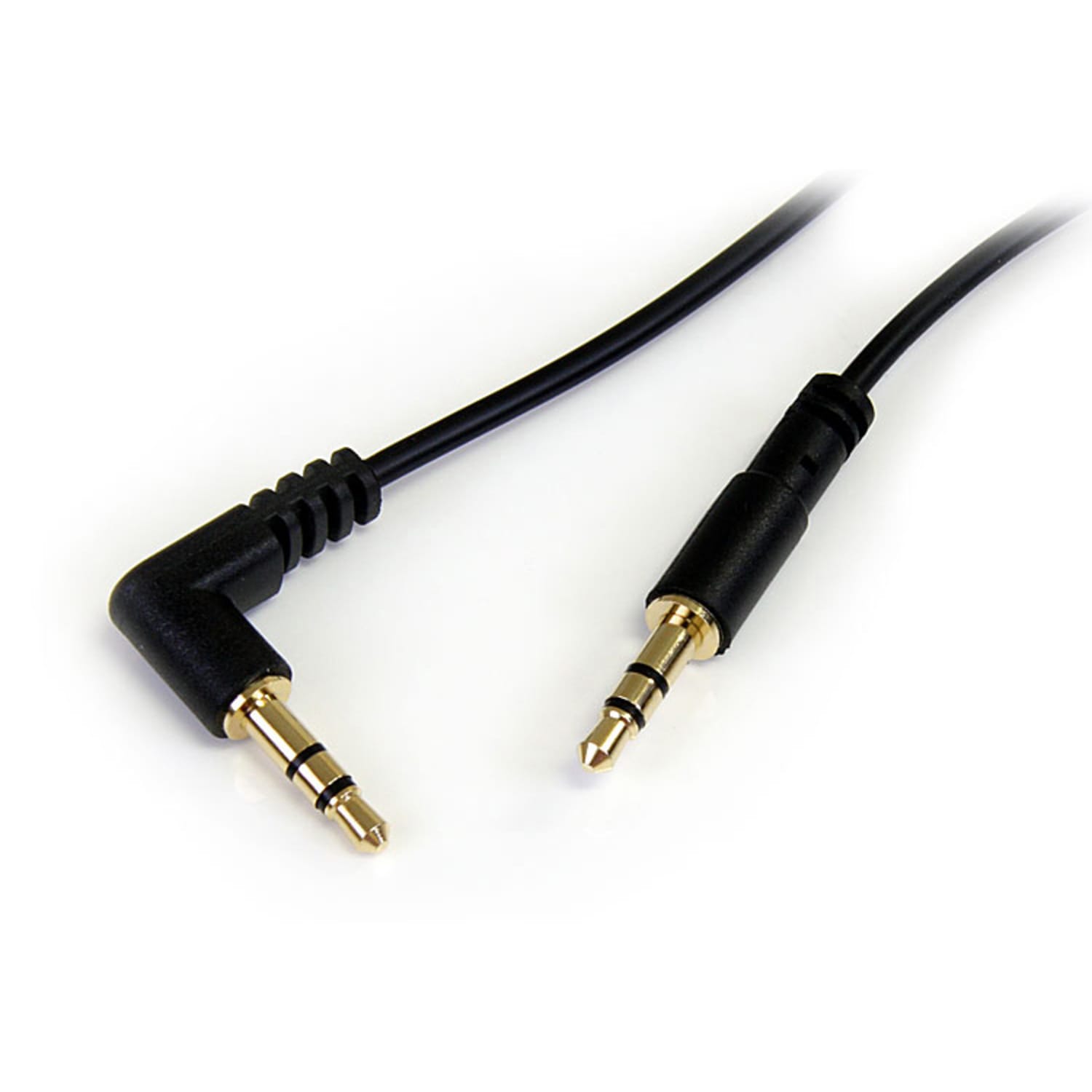 Startech.Com 3.5Mm To Right Angle Stereo Au, Mu1Mmsra