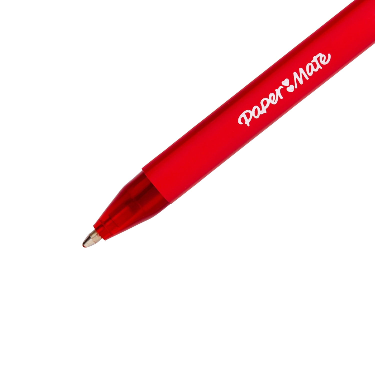 Paper Mate Comfortmate Ultra Retractable Ballpoint Pens, Medium Point, 1.0 mm, Red Barrel, Red Ink, Pack Of 12 - Image 4