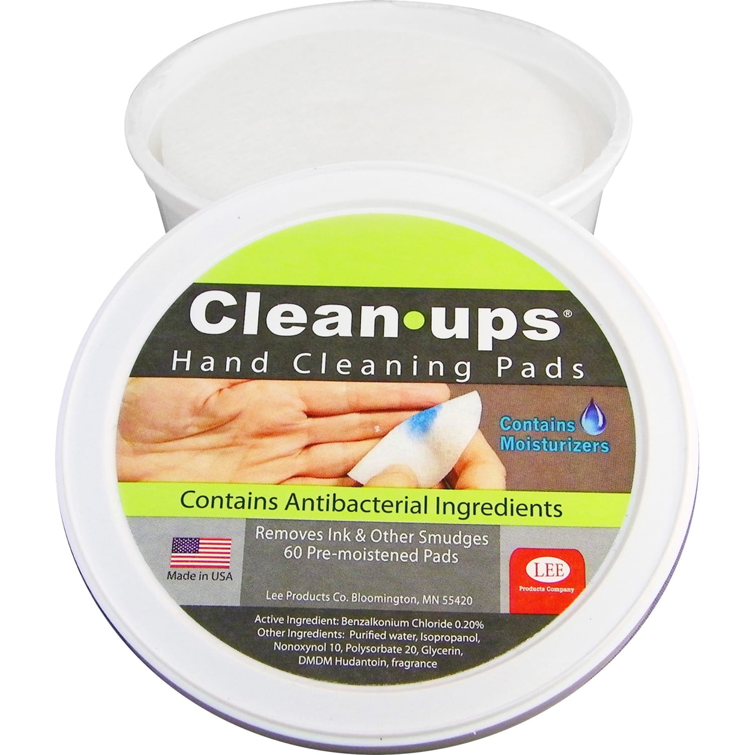 Lee Clean-Ups Hand Cleaning Pads, Pack Of 60 - Image 3
