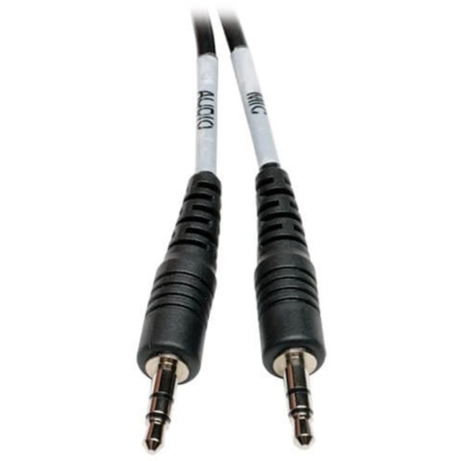 Eaton Tripp Lite Series 3.5 mm 4-Position to 3.5 mm 3-Position Audio Headset Splitter Adapter Cable (F/2xM), 6 in. (15.2 cm) - Headphones splitter - mini-phone stereo 3.5 mm male to 4-pole mini jack female - 5.9 in - black - Image 4