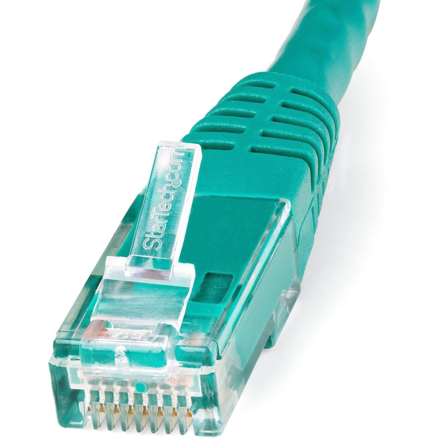 StarTech.com 20ft CAT6 Ethernet Cable - Green Molded Gigabit CAT 6 Wire - 100W PoE RJ45 UTP 650MHz - Category 6 Network Patch Cord UL/TIA - 20ft Green CAT6 up to 160ft - Image 3
