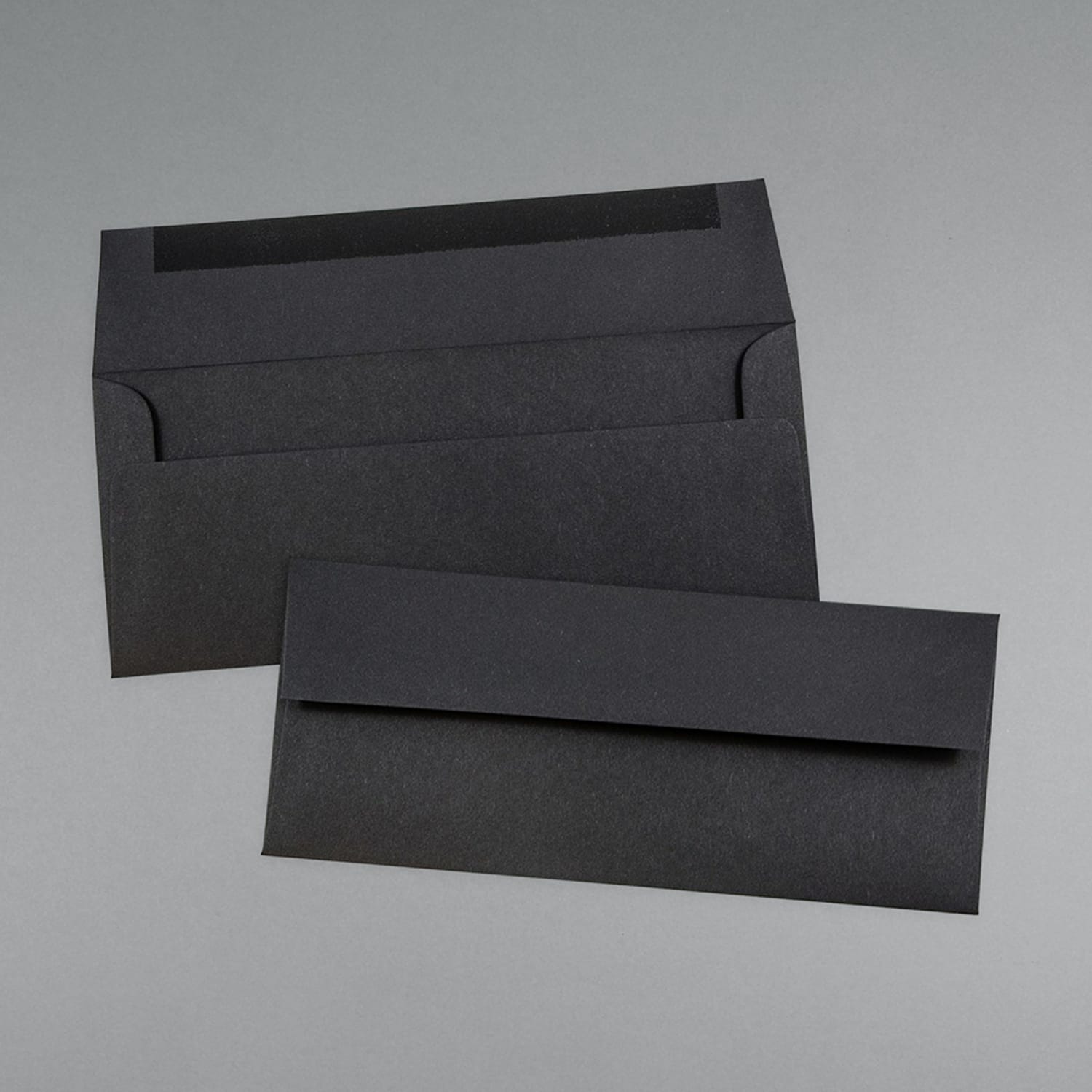 JAM PAPER #10 Business Premium Envelopes, 4 1/8in x 9 1/2in, Black Linen, Pack Of 25 - Image 5