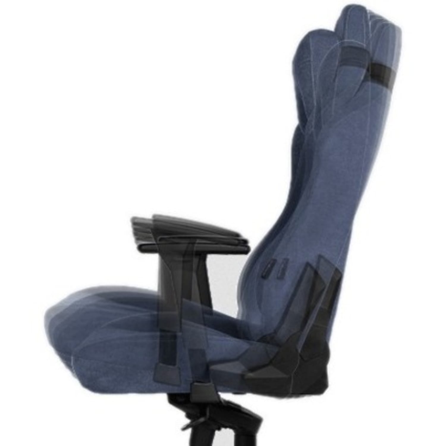 Arozzi Vernazza Premium Ergonomic Fabric HighBack Gaming Chair BlueBlack PopularChairscom Arozzi Vernazza Premium Ergonomic Fabric High Back Gaming Chair BlueBlack PopularChairscom