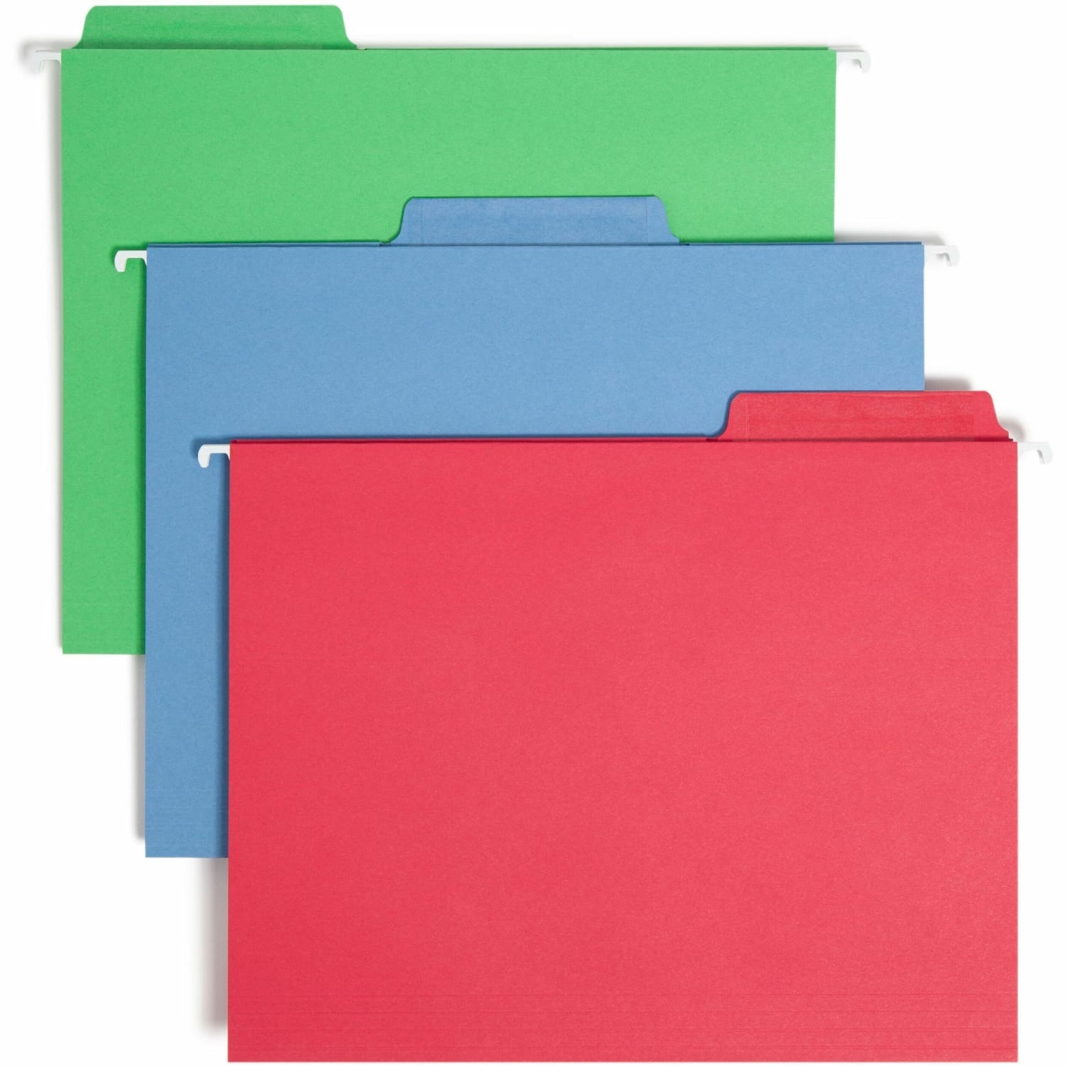 Smead Erasable FasTab Hanging Folders, Letter Size, Assorted Colors, Box Of 18 - Image 4