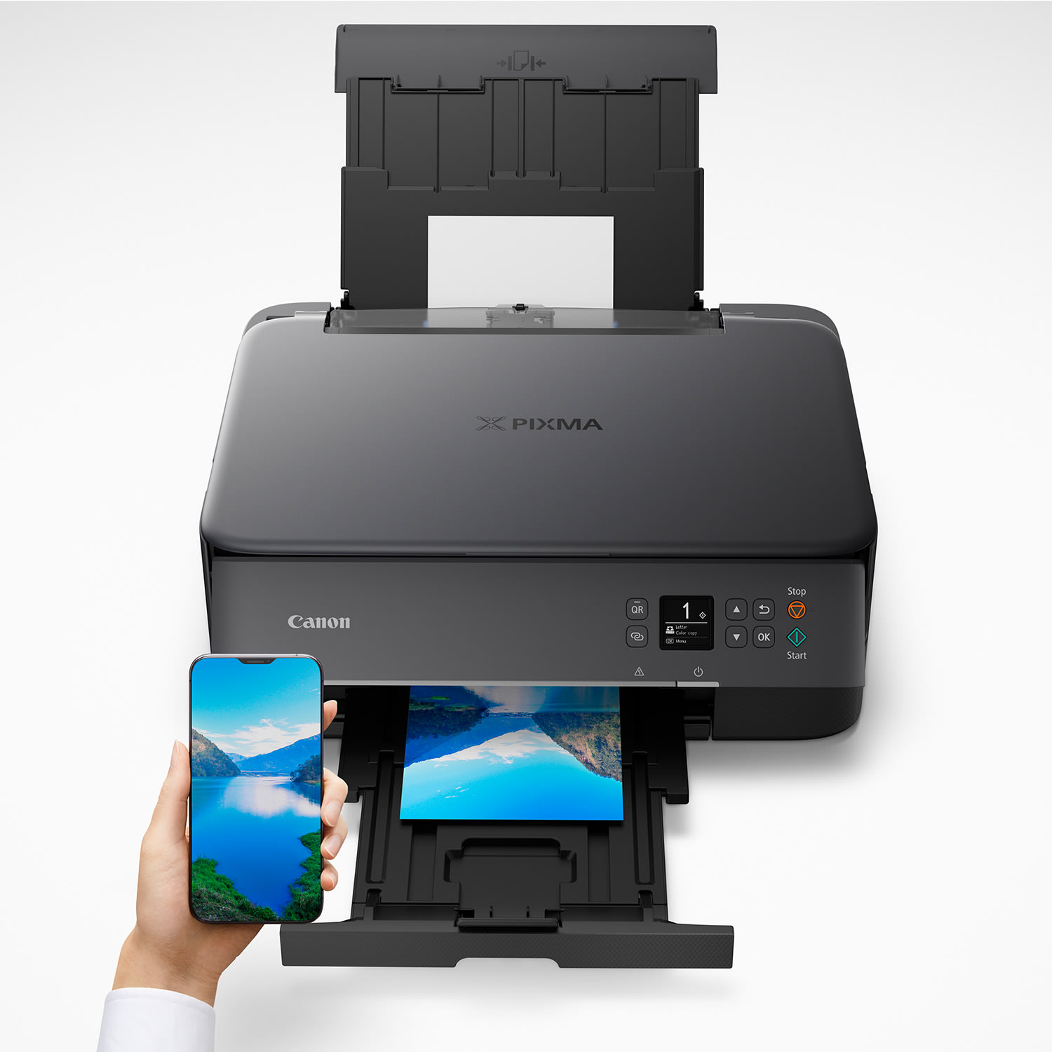 Canon PIXMA TS6420a Wireless All-in-One Color Printer, Black - Image 4