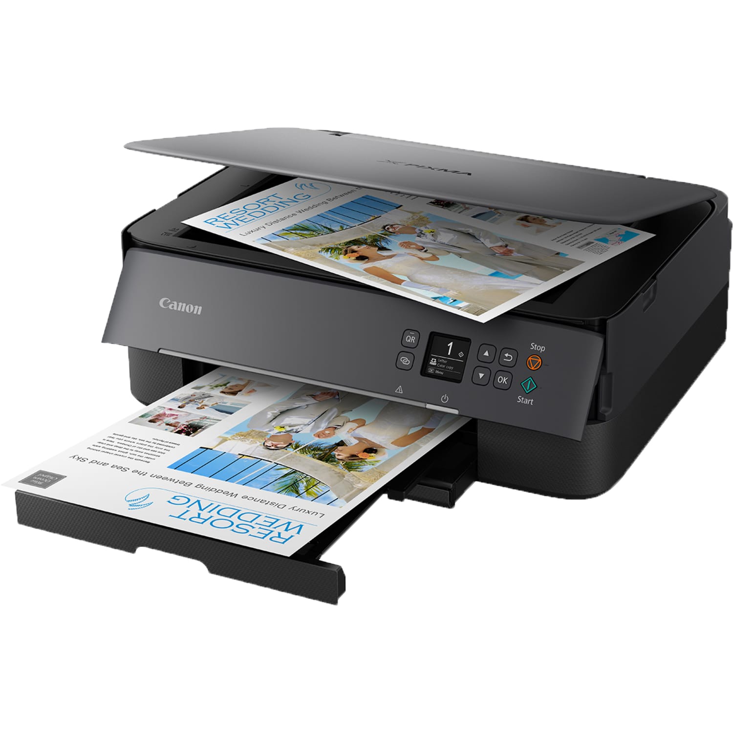 Canon PIXMA TS6420a Wireless All-in-One Color Printer, Black - Image 5