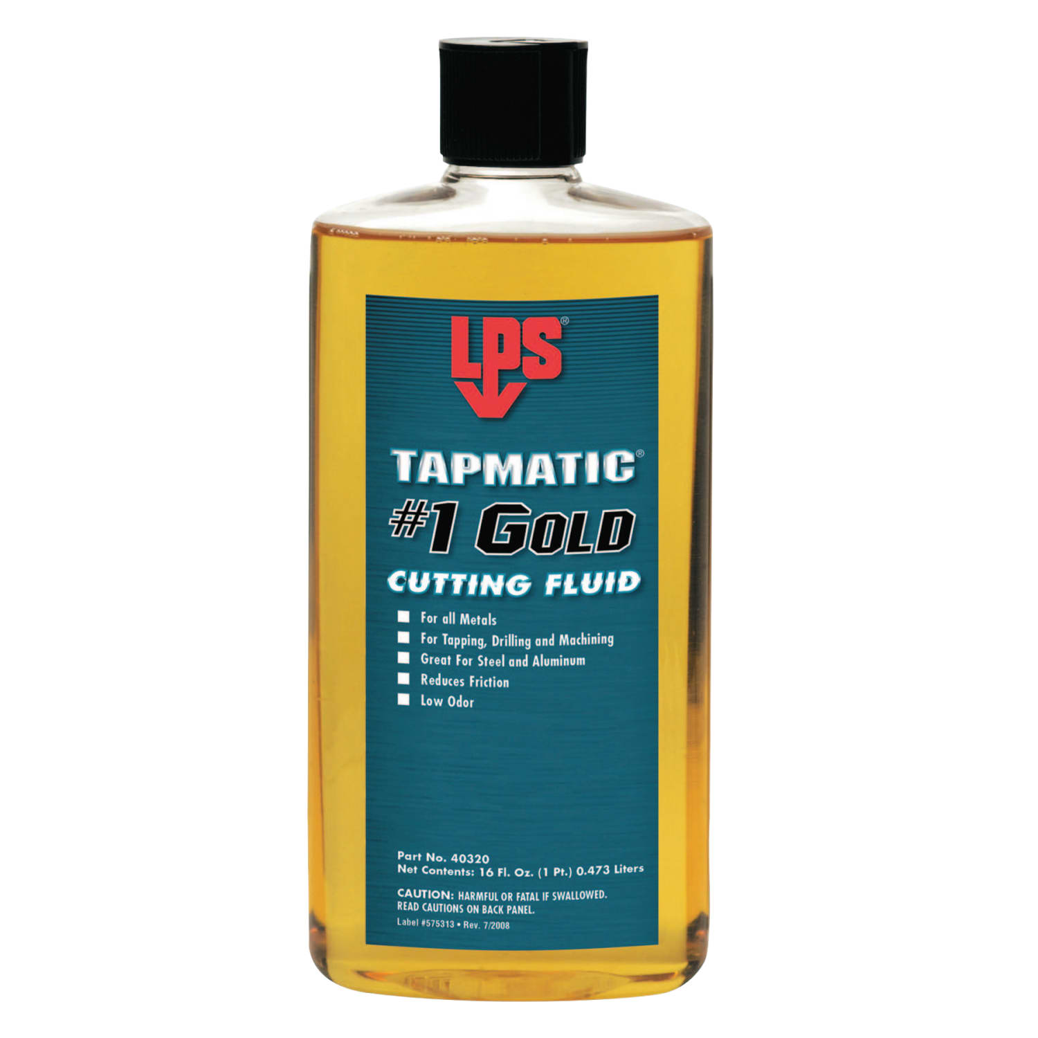 LPS Tapmatic #1 Gold Cutting Fluids, 16 fl oz, Bottle - Image 4