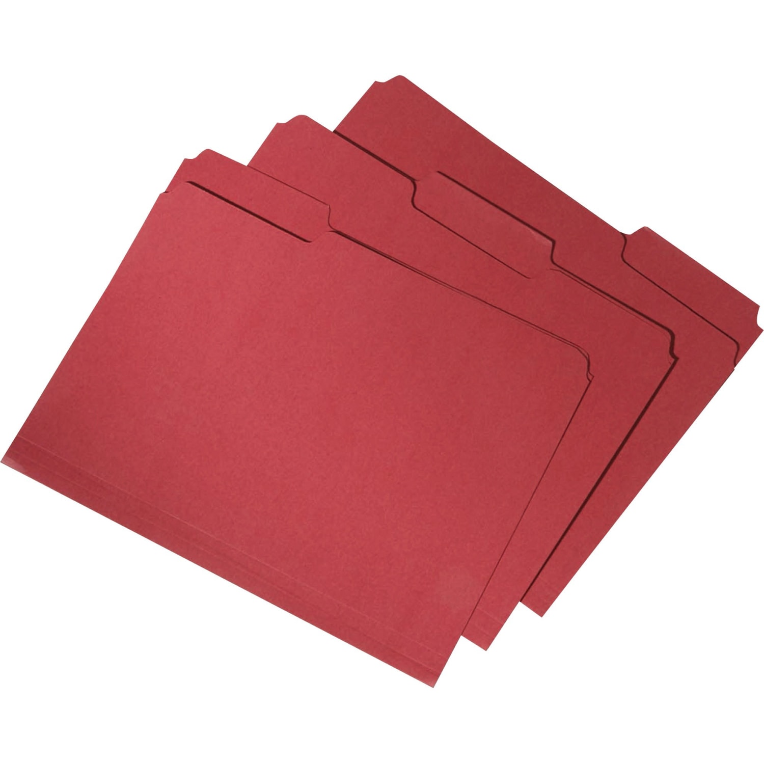 SKILCRAFT File Folders, Red, Box Of 100, (AbilityOne 7530-01-566-4146) - Image 3