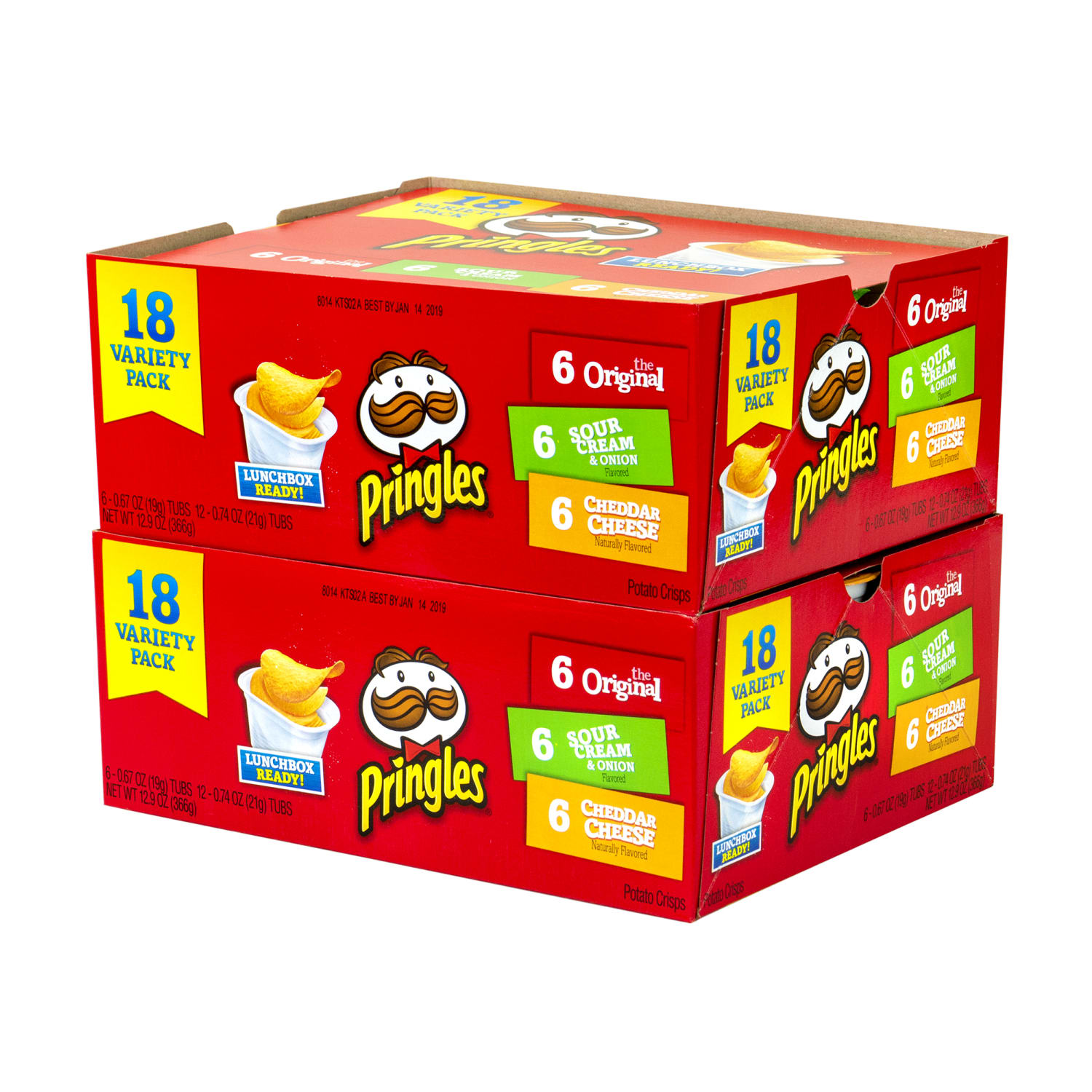 Pringles Variety Pack, Box Of 36 - Image 4