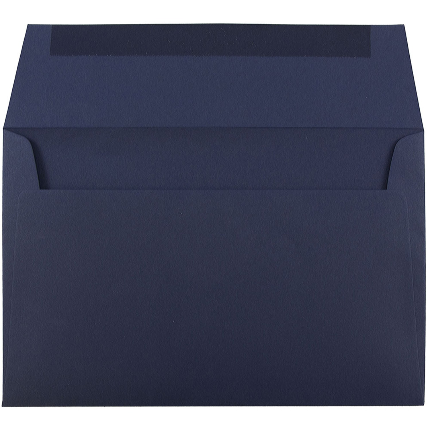 JAM Paper Booklet Invitation Envelopes, A10, Gummed Seal, Navy Blue, Pack Of 25 - Image 3