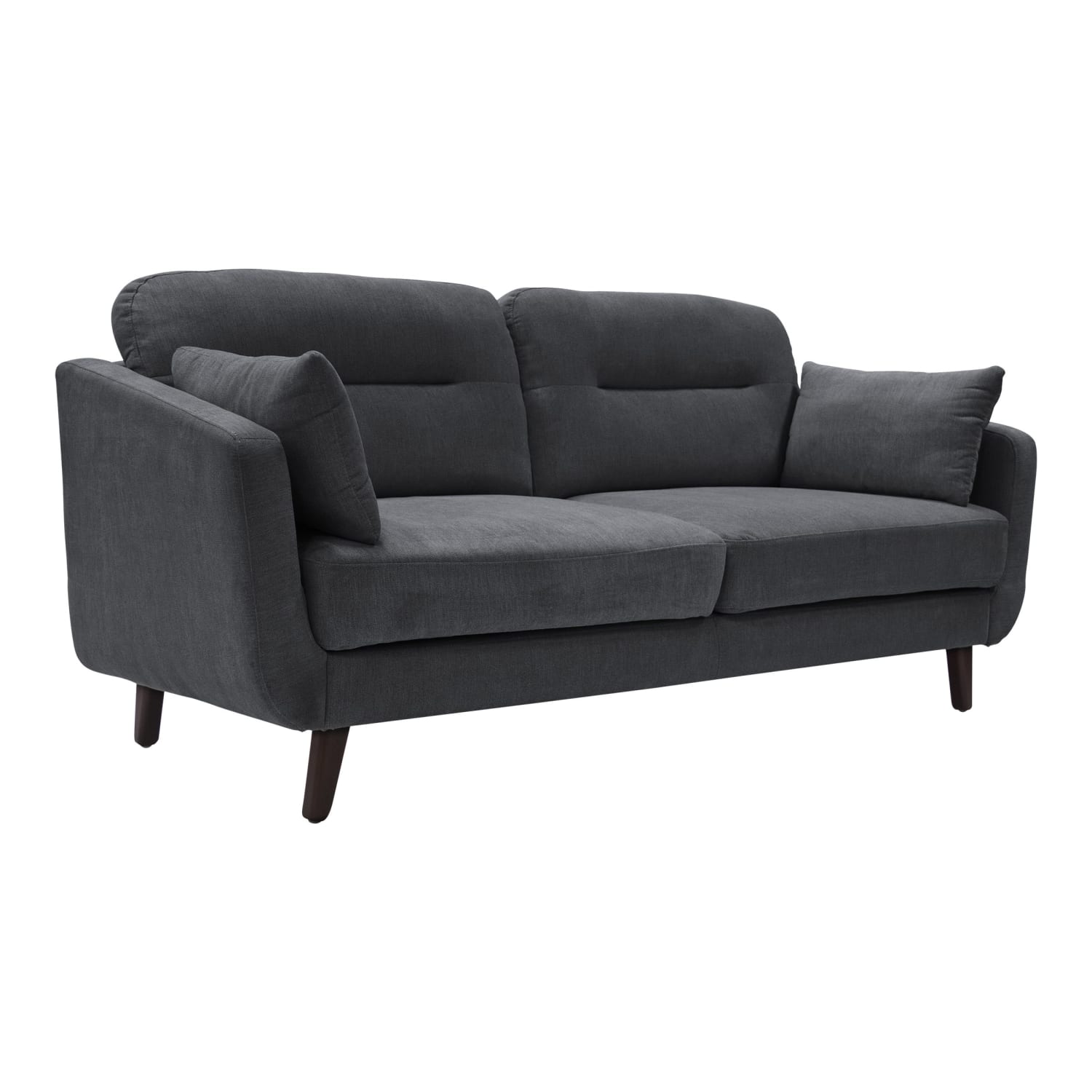 Serta® Sierra Collection Loveseat, Slate Gray/Chestnut - Image 12