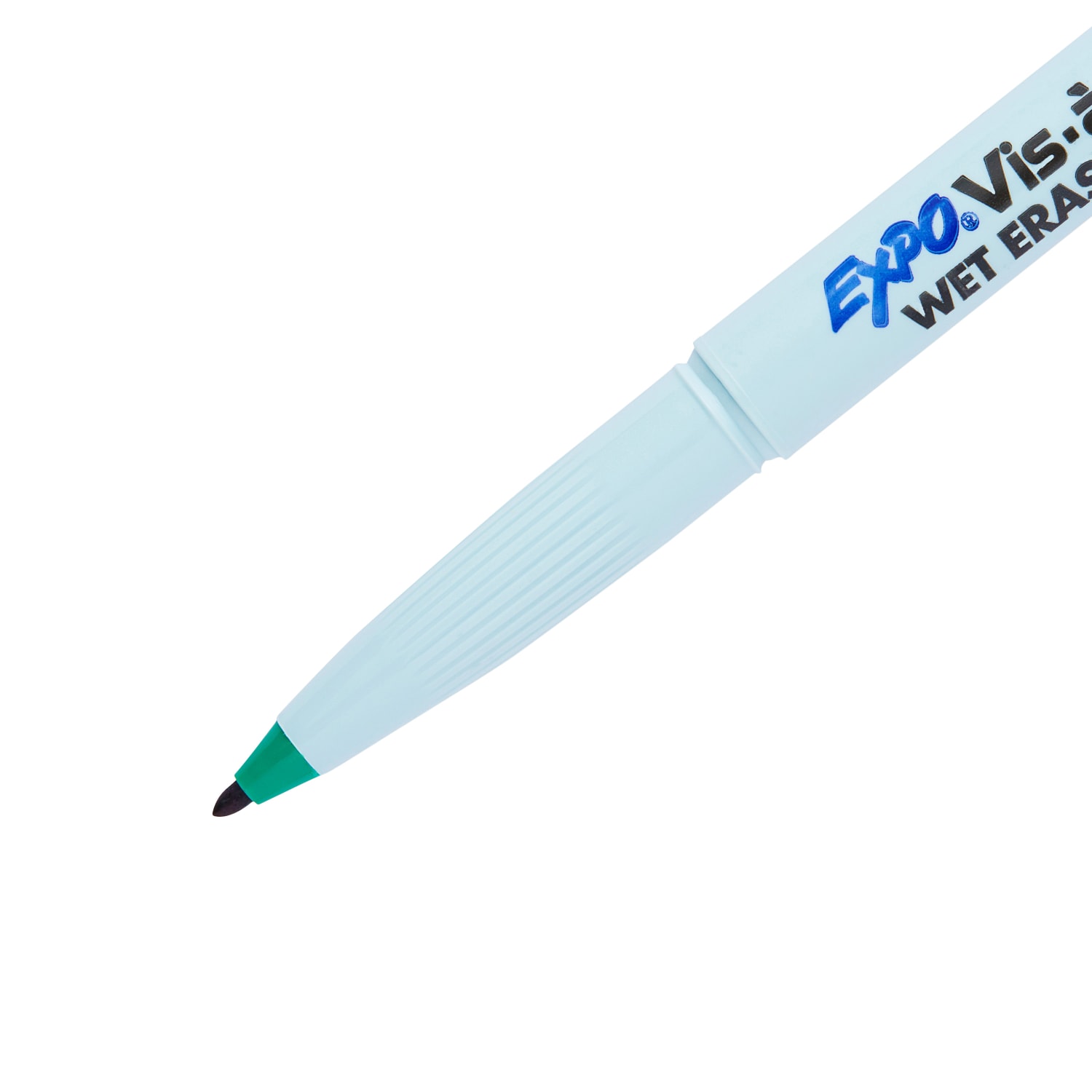 EXPO Vis-A-Vis Wet-Erase Fine-Tip Markers, Green, Box Of 12 - Image 5