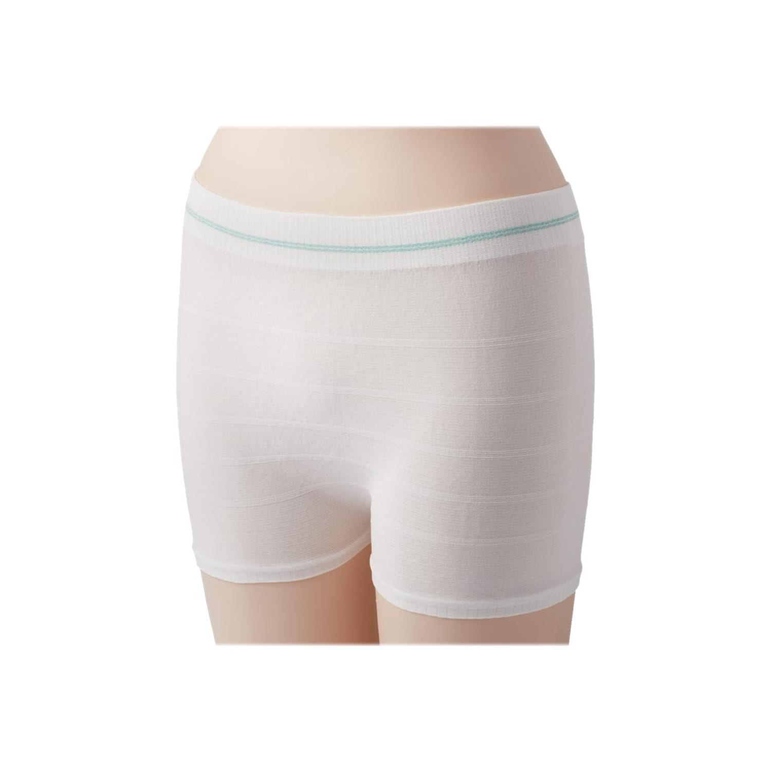 Medline Premium Knit Incontinence Underpants, X-Large, White, 5 Per Bag, Case Of 20 Bags - Image 4