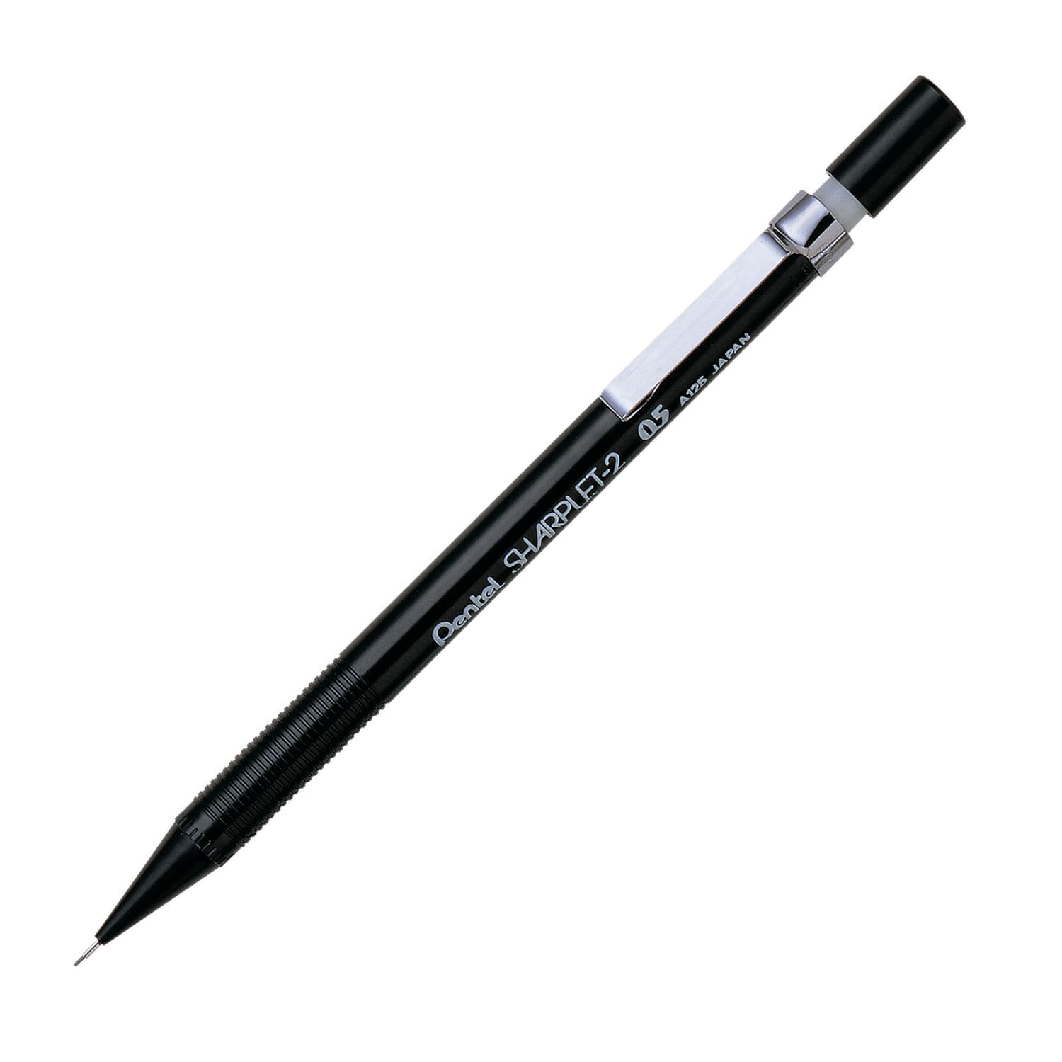 Pentel Sharplet-2 Automatic Pencil, 0.5 mm, Black, Pack Of 12 - Image 3