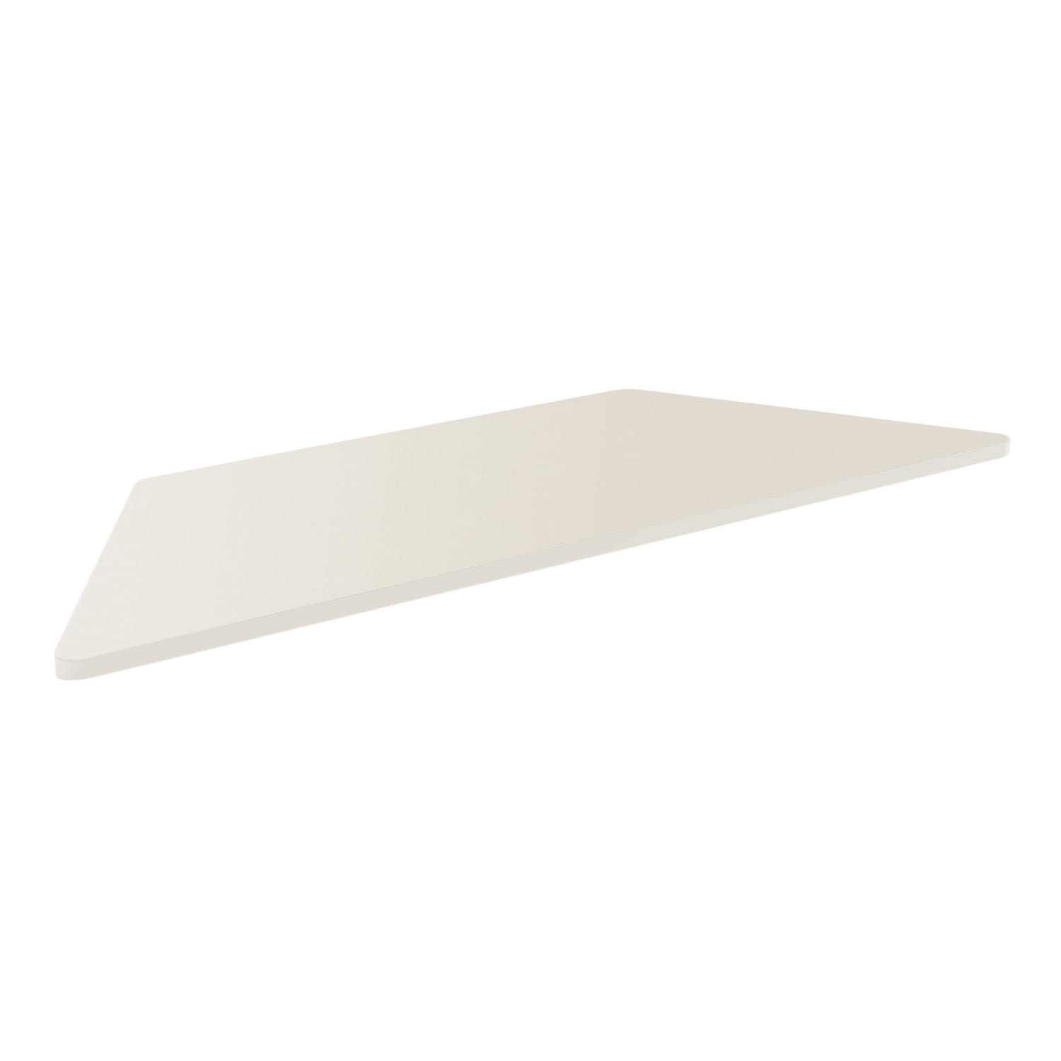 WorkPro Flex Collection Trapezoid Table Top, Gray - Image 4
