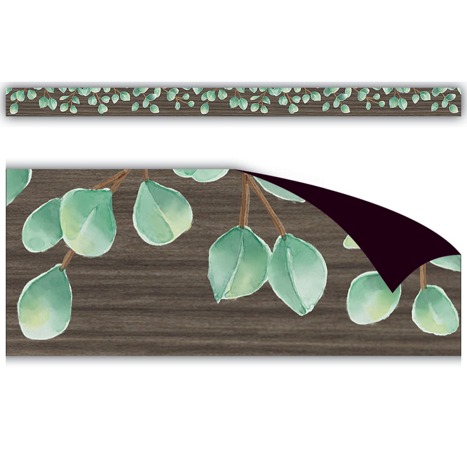 Teacher Created Resources Magnetic Border, Eucalyptus, 24ft Per Pack, Set Of 3 Packs - Image 3