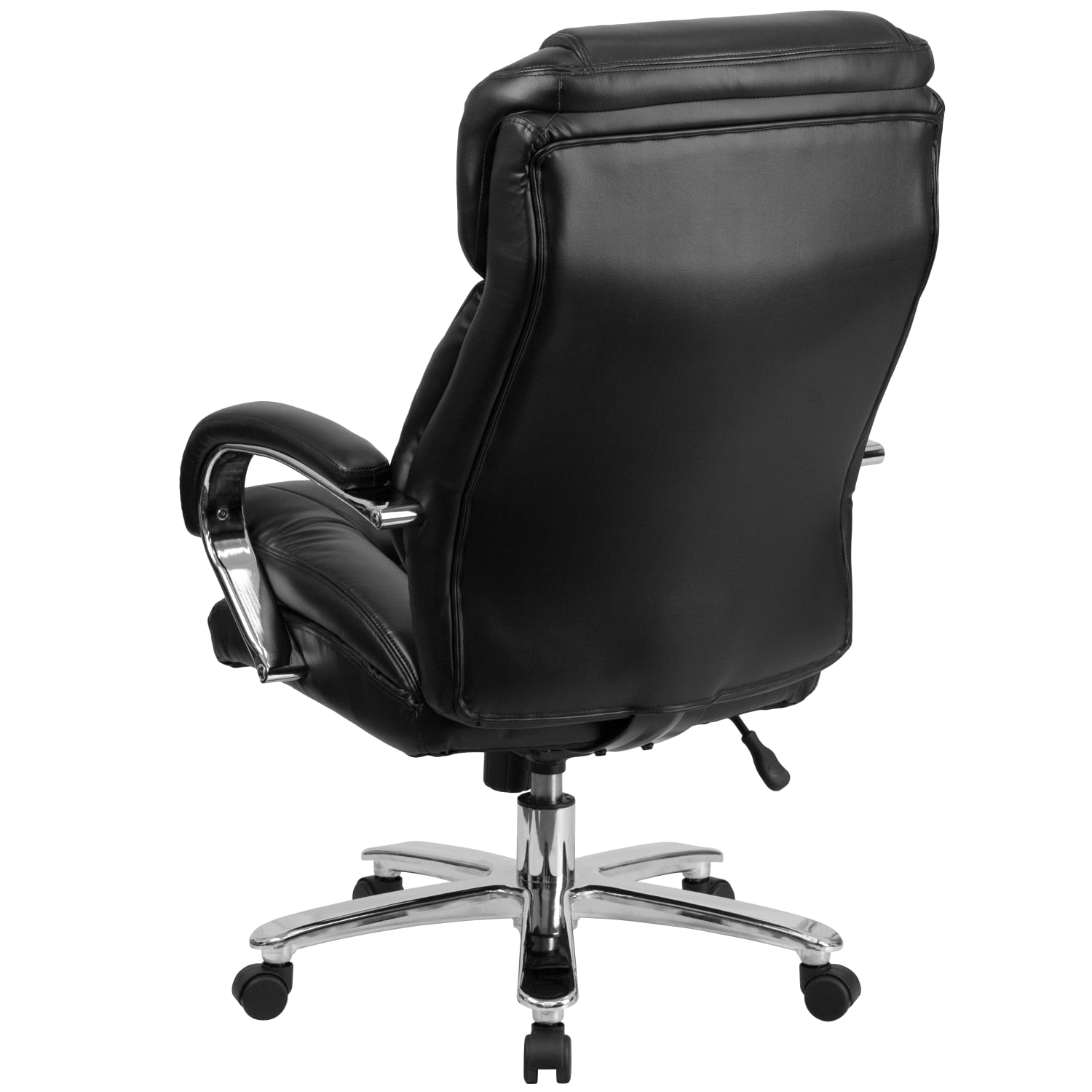 Flash Furniture Hercules 247 Intensive Use Big Tall Ergonomic LeatherSoft Faux Leather Office Chair With Loop Arms BlackGray PopularChairscom Flash Furniture Hercules 24 7 Intensive Use Big Tall Ergonomic LeatherSoft Faux Leather Office Chair With Loop Arms BlackGray PopularChairscom