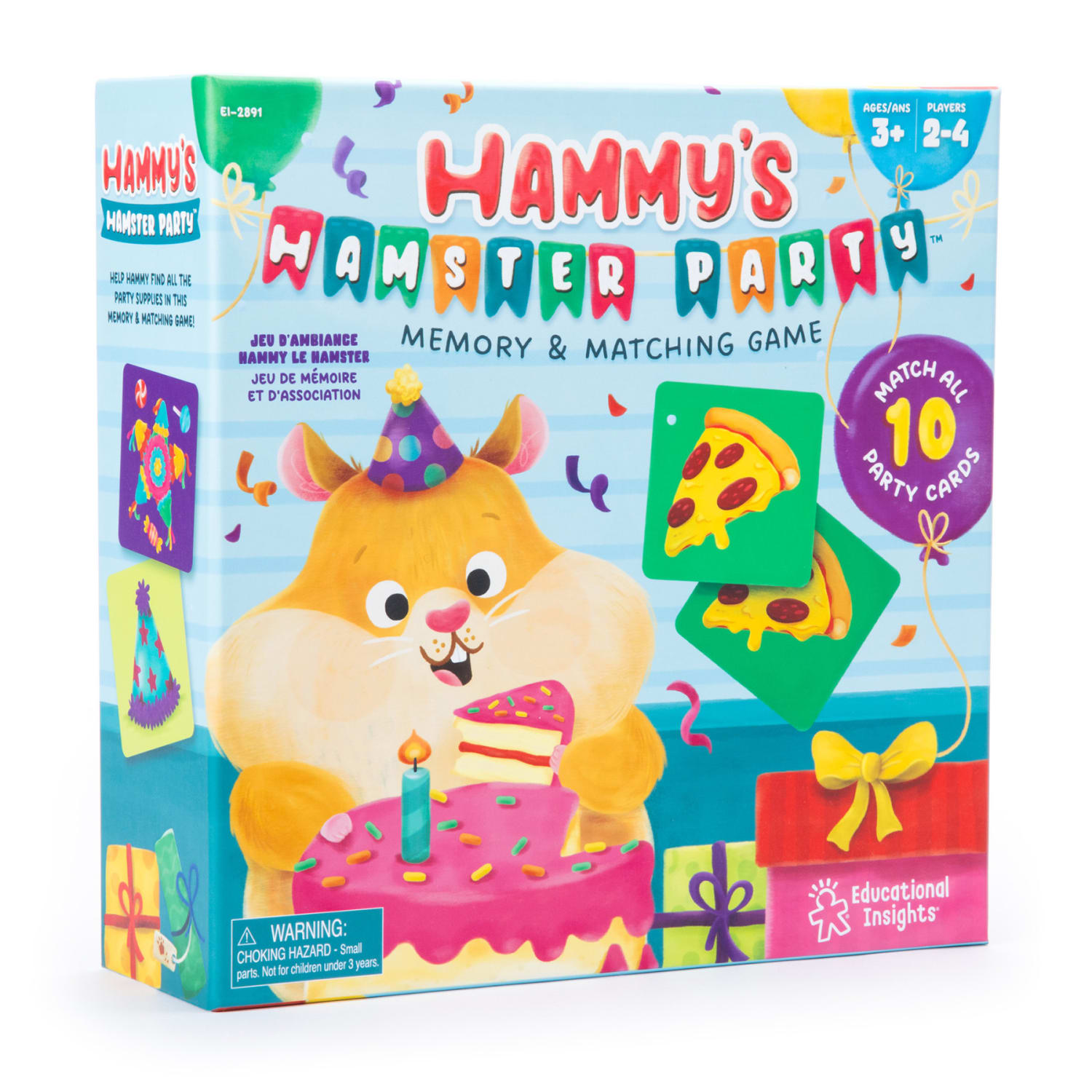 Educational Insights Hammys Hamster Party Game - Image 3