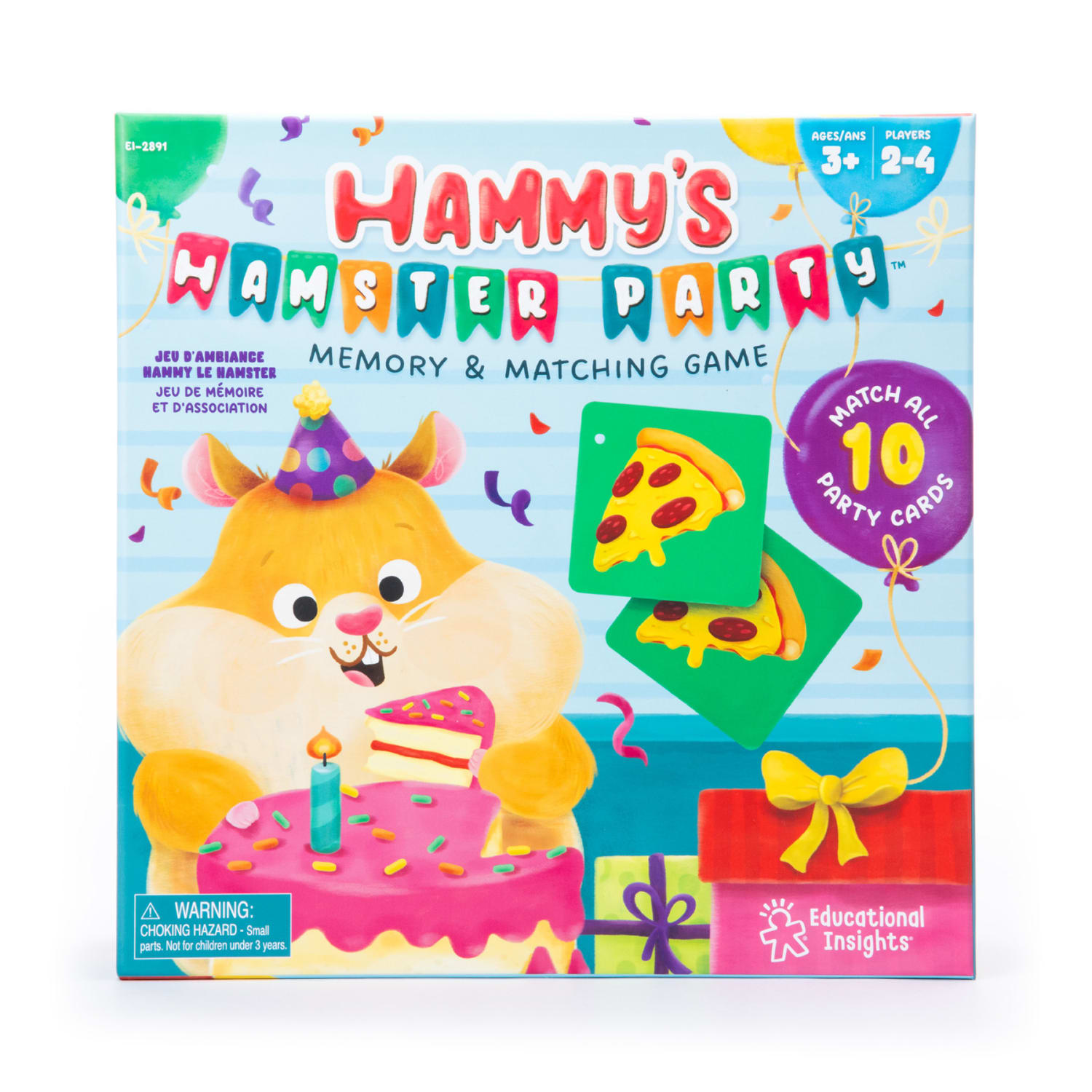 Educational Insights Hammys Hamster Party Game - Image 4