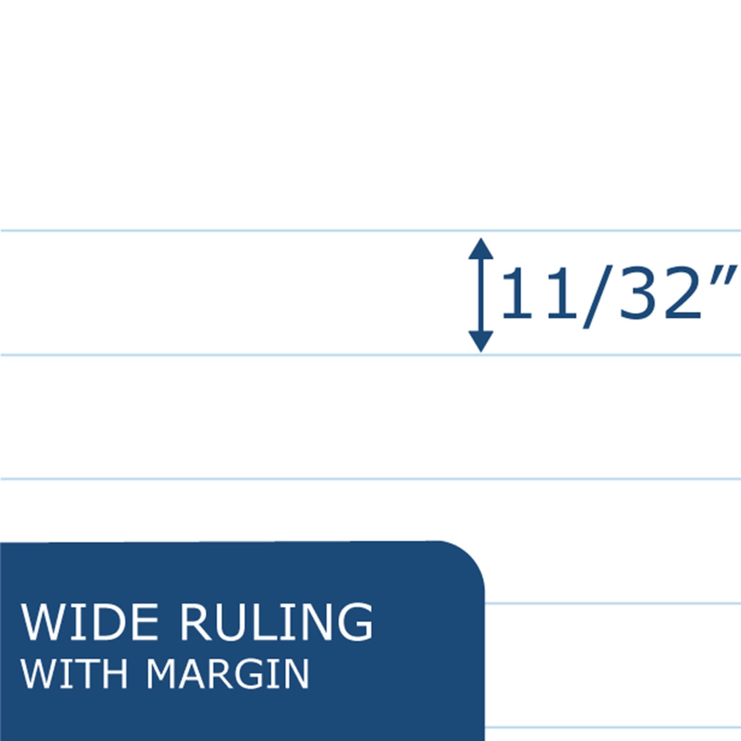 Roaring Spring Blue Book Wide-Ruled Examination Books, 8 1/2in x 11in, Pack Of 50 - Image 5